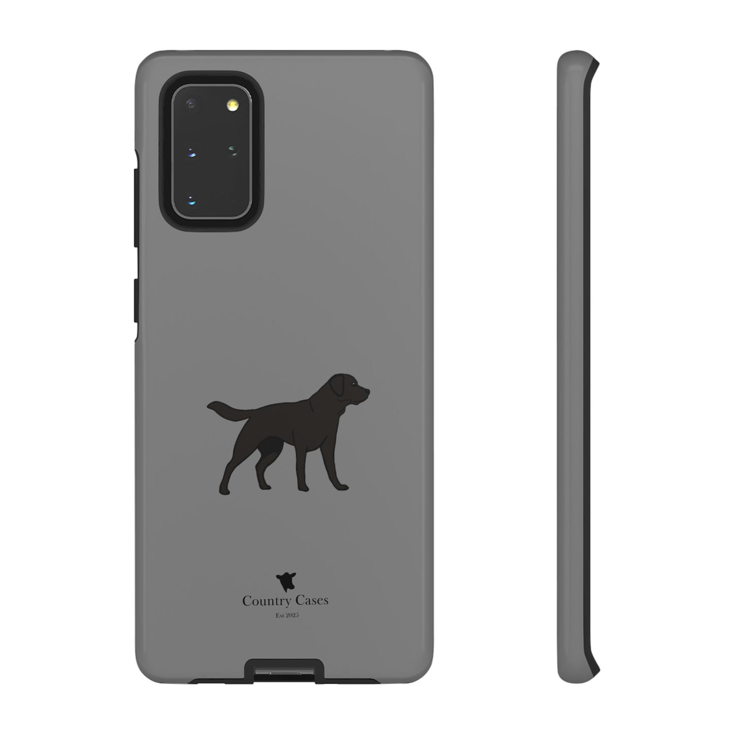 Android black Labrador case