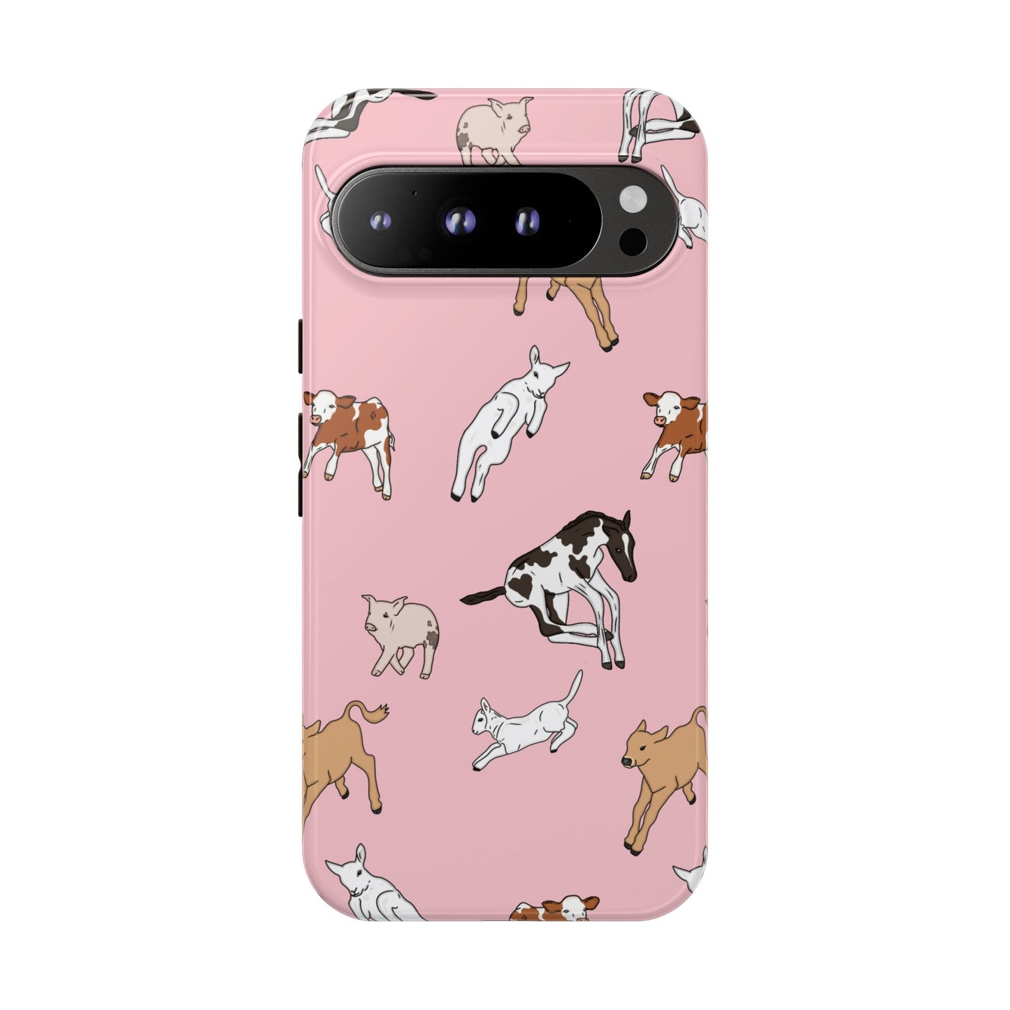 Android Farmyard Friends Pink Case