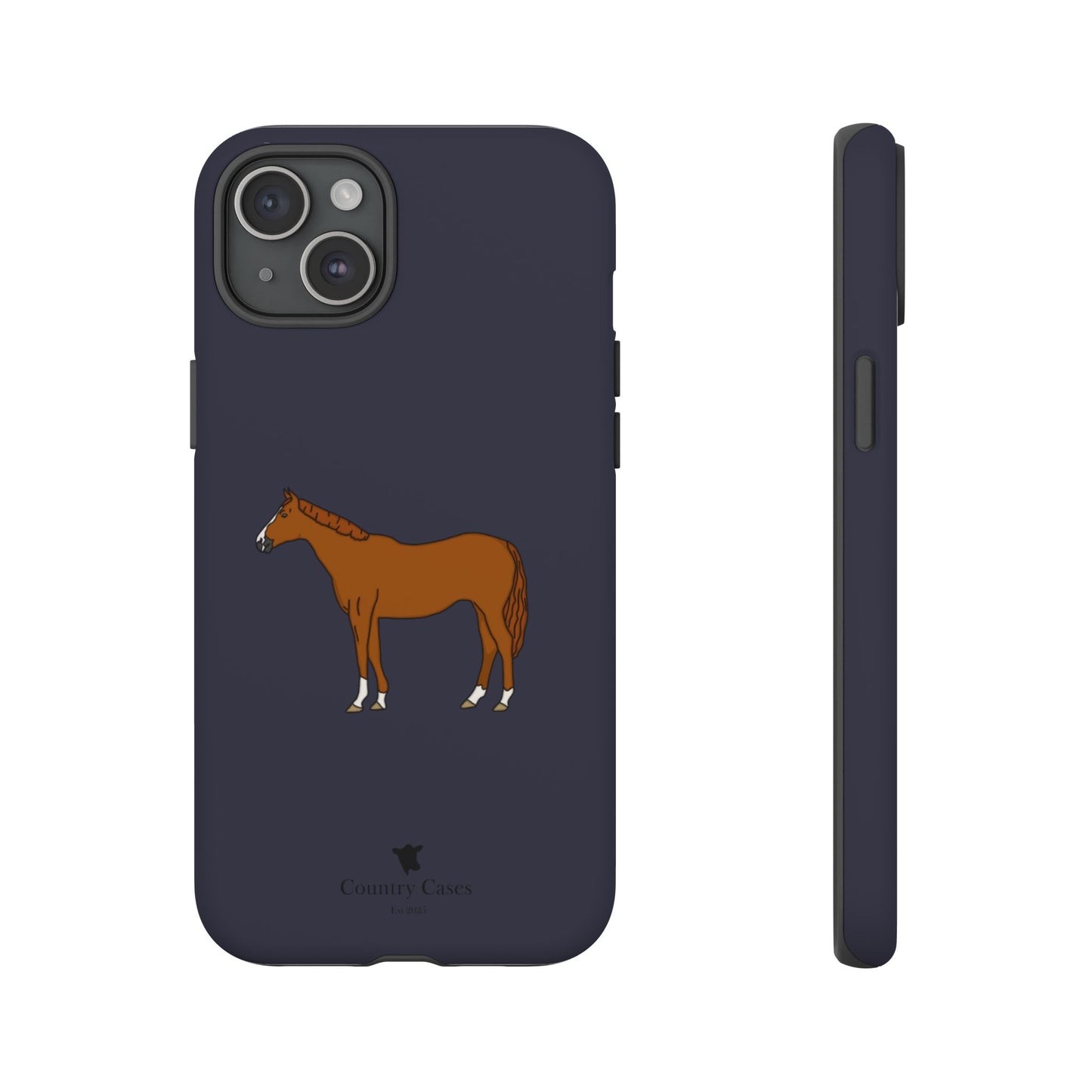 Chestnut horse case