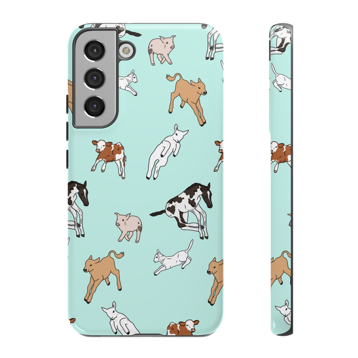 Android farmyard Freinds Blue Case