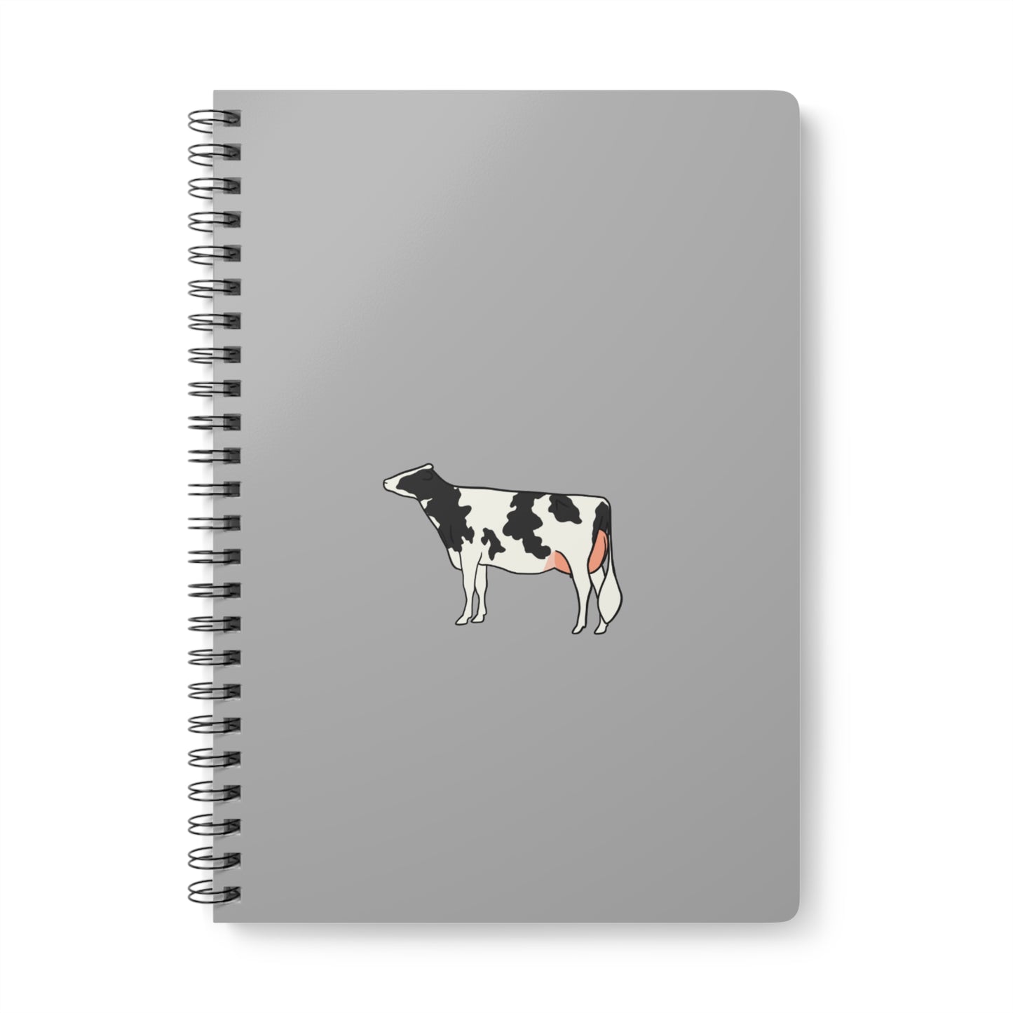 Black and white Holstein notebook