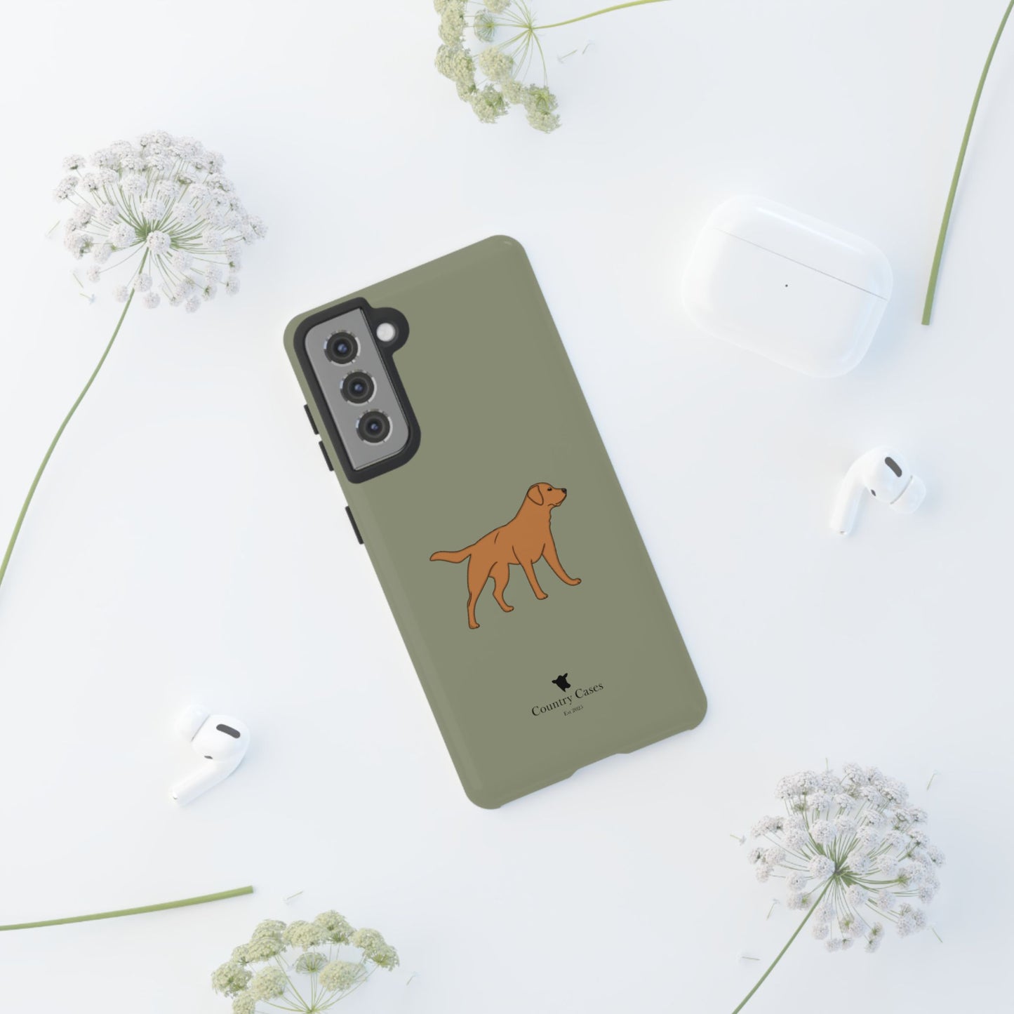 Android fox red Labrador case