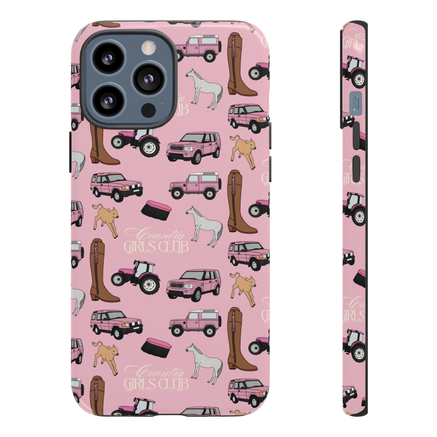 Pink Country Girls Club Case