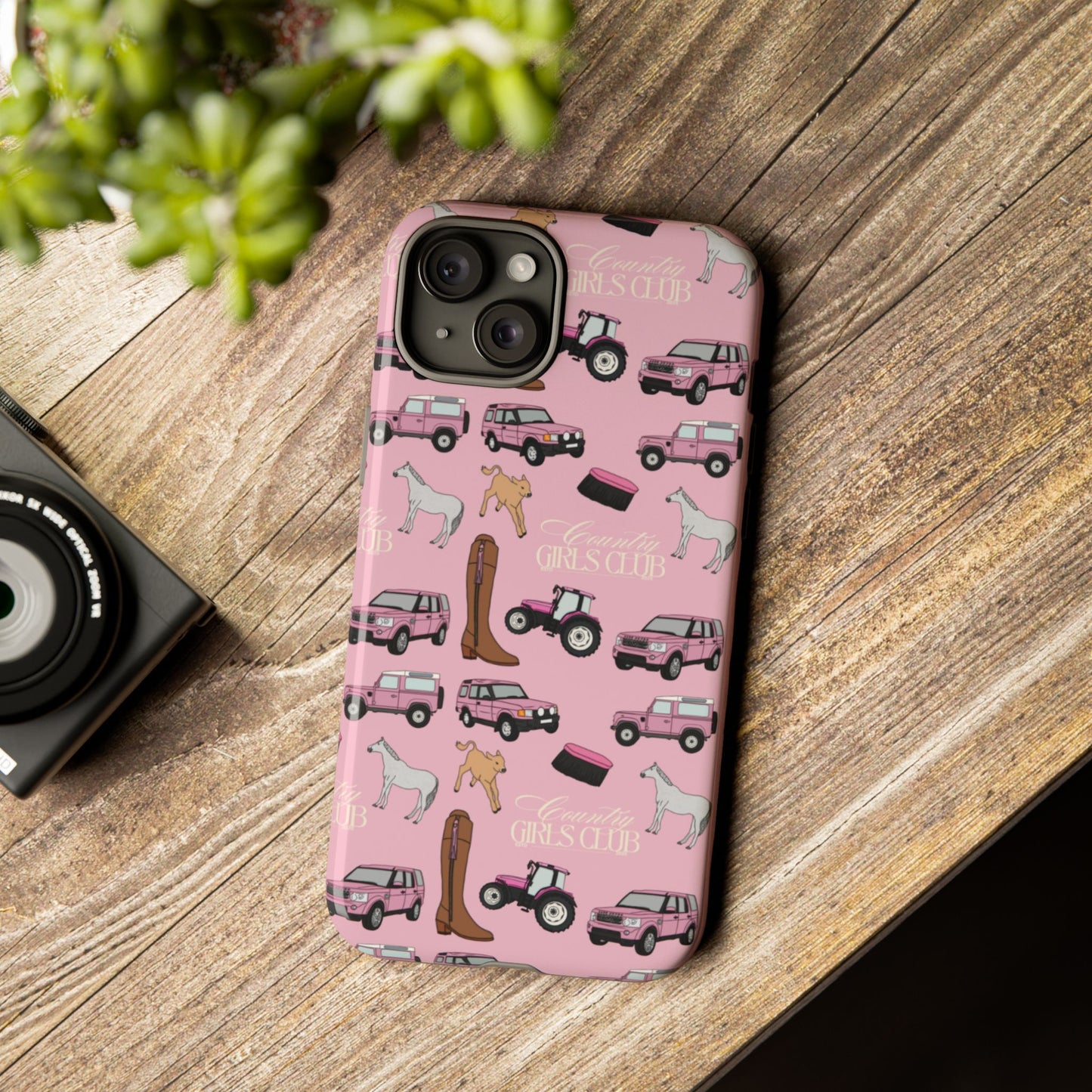Country Girls Club Pink Case