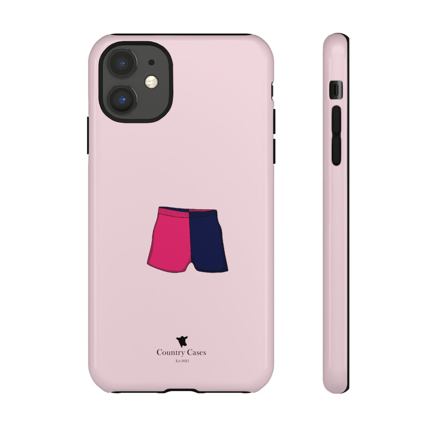 Two toned short phone case