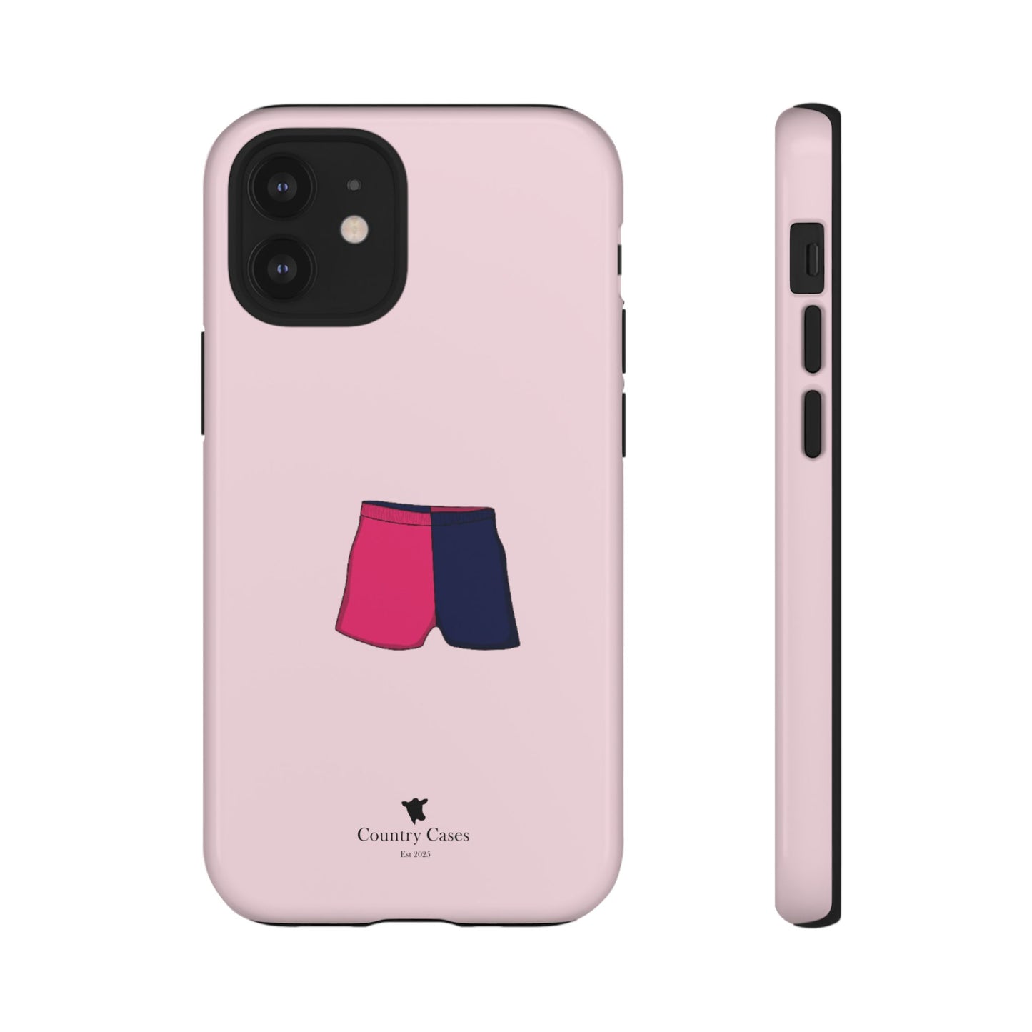 Two toned short phone case