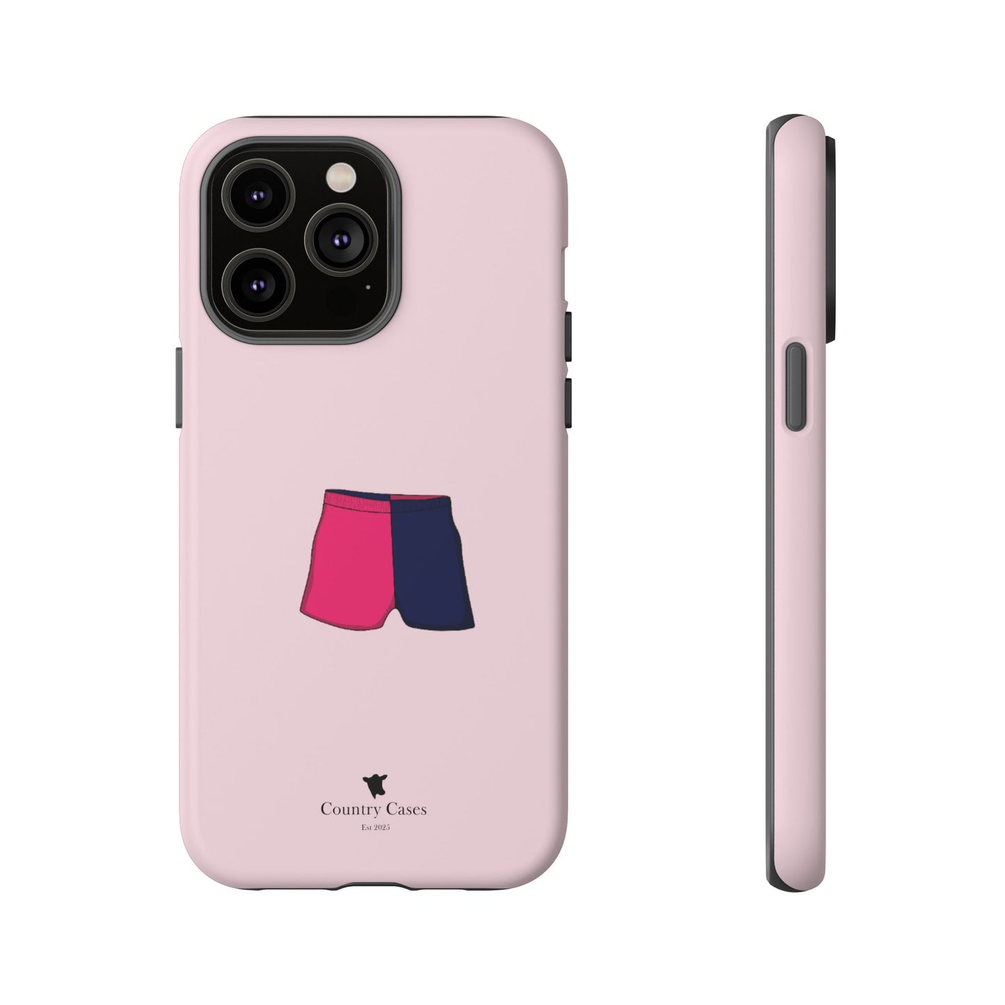 Two toned short phone case