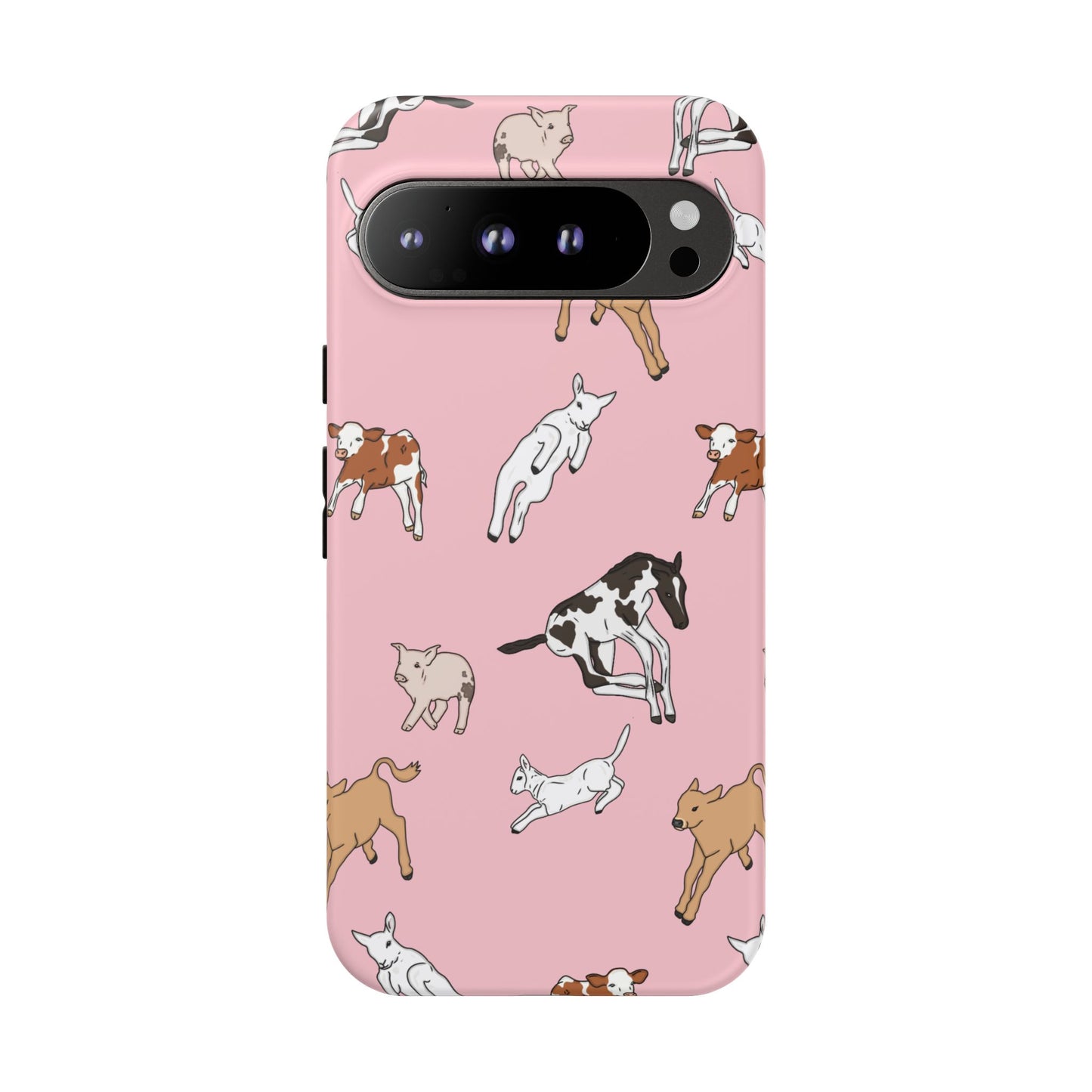 Android Farmyard Friends Pink Case