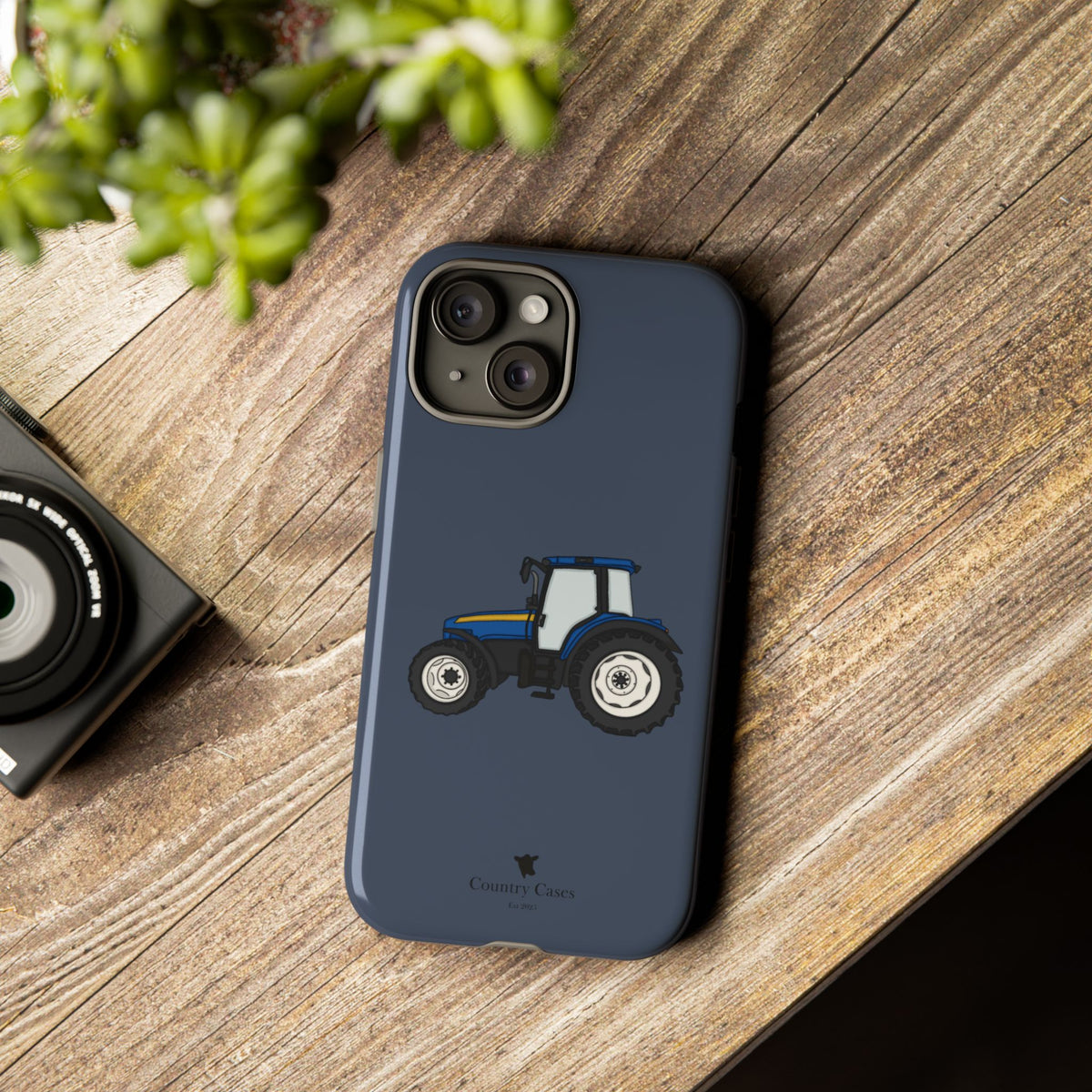 Blue Tractor Case