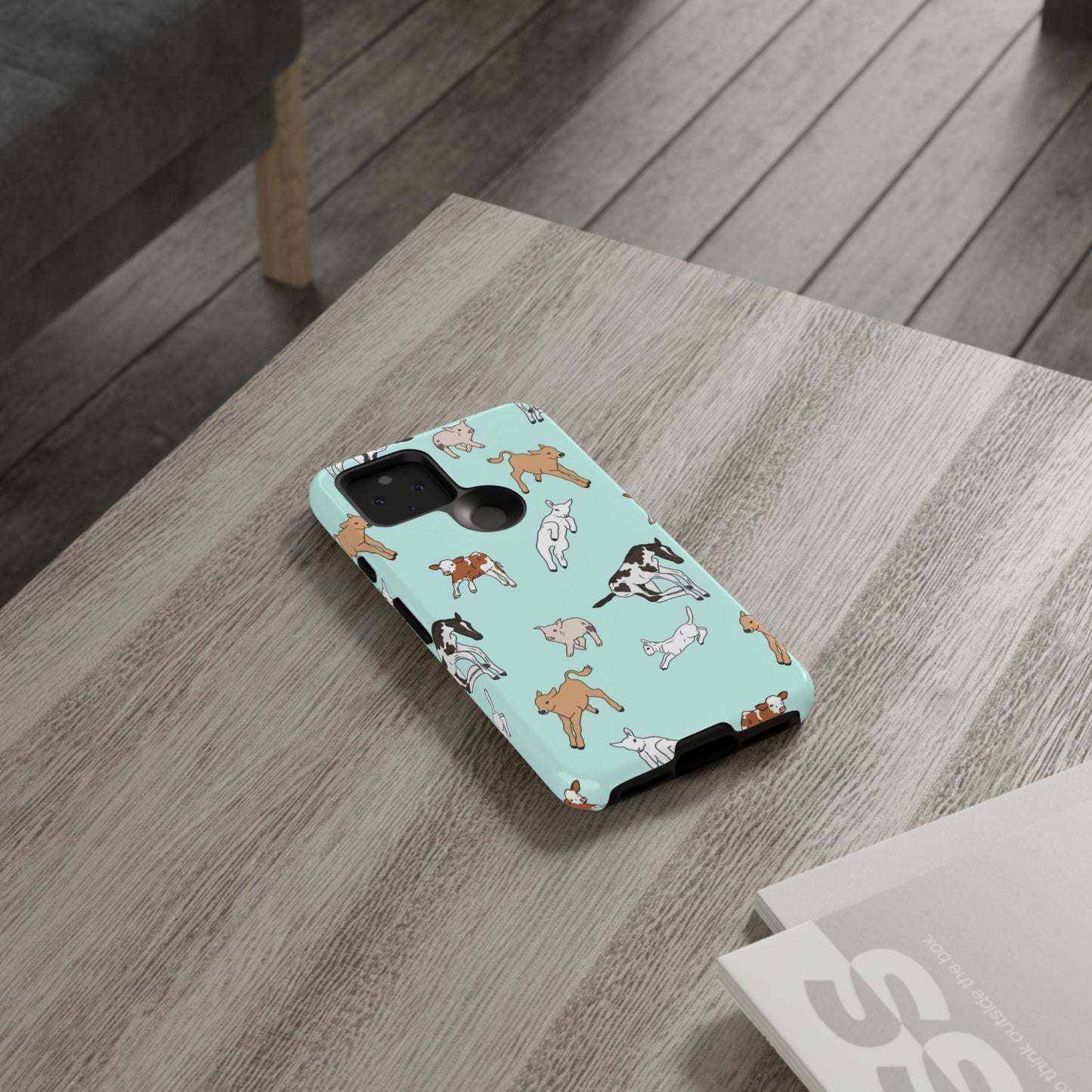 Android farmyard Freinds Blue Case