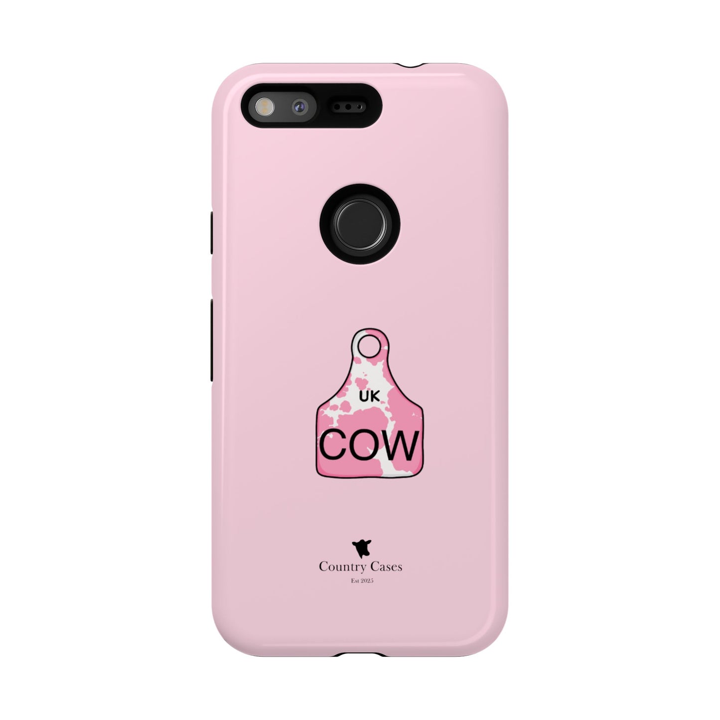 Android pink ear tag case