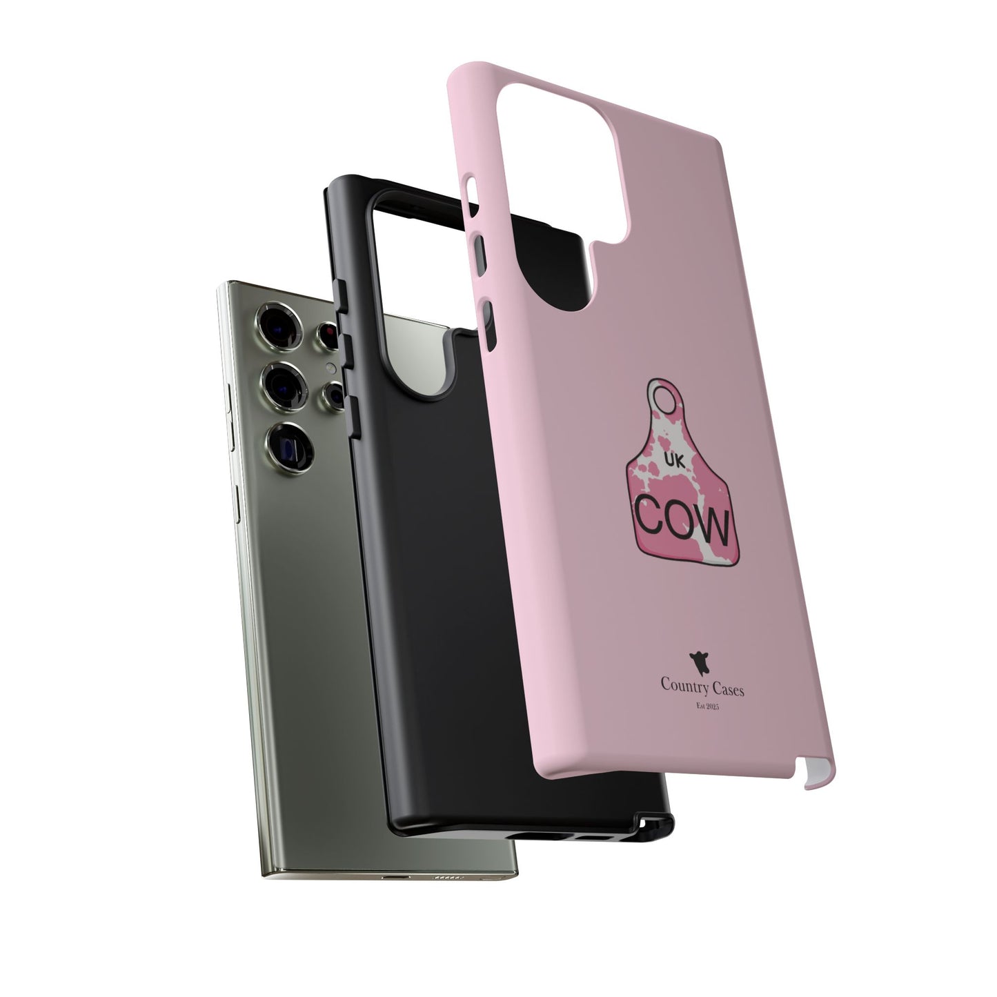 Android pink ear tag case