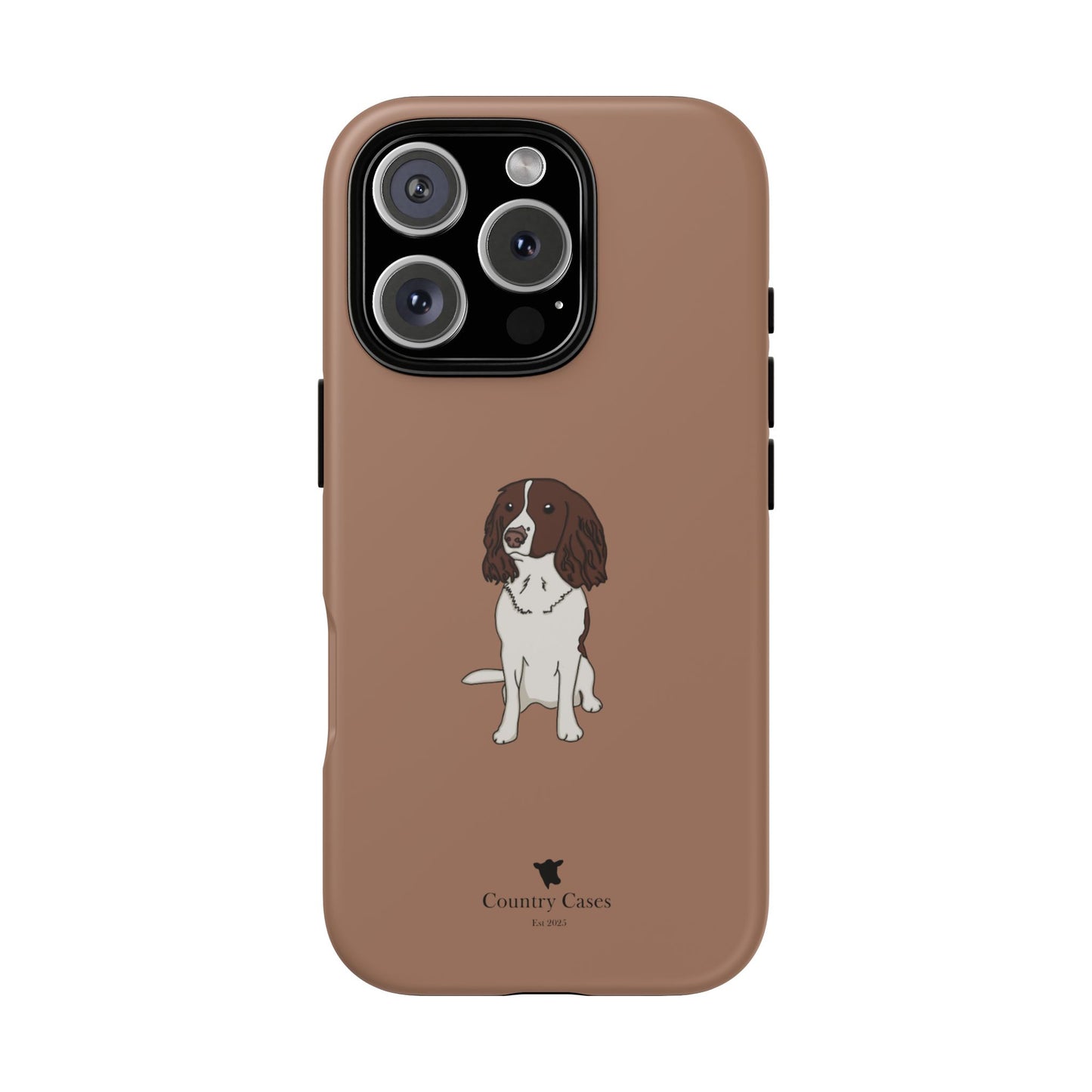 Brown spaniel case