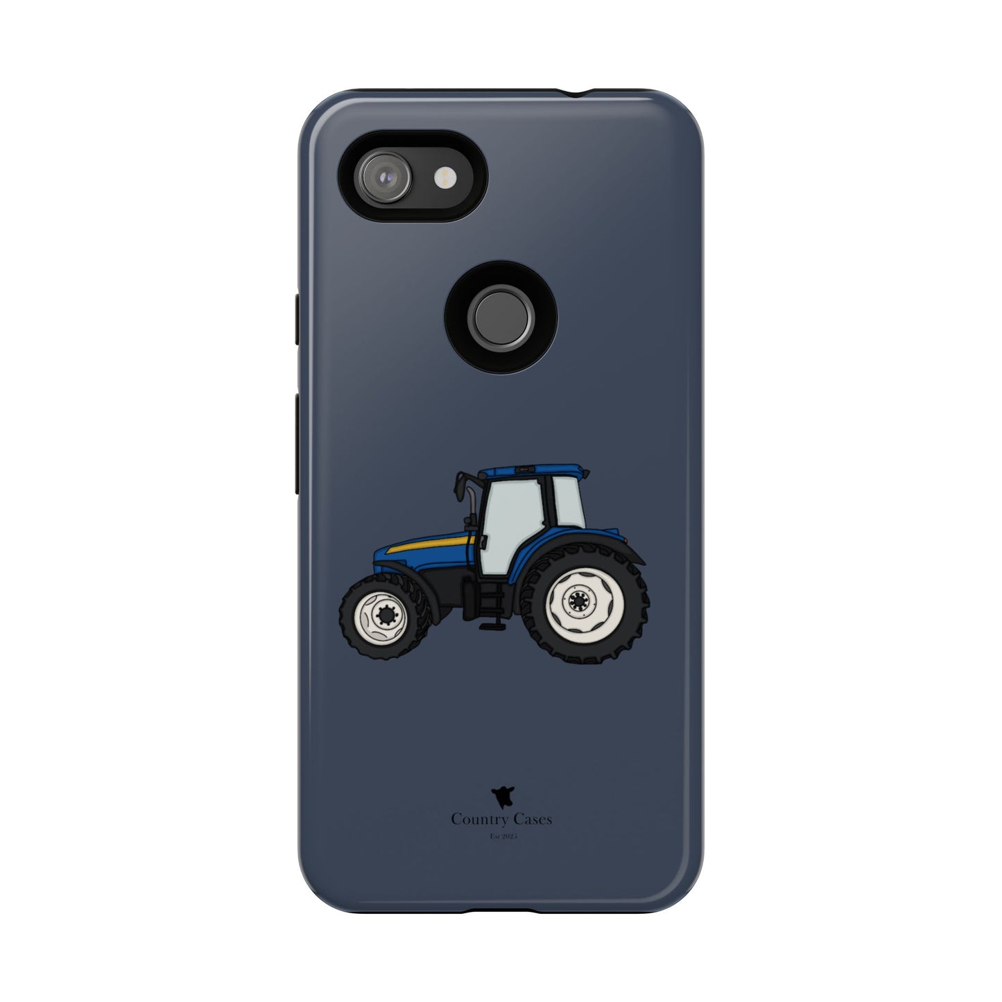Android blue tractor case