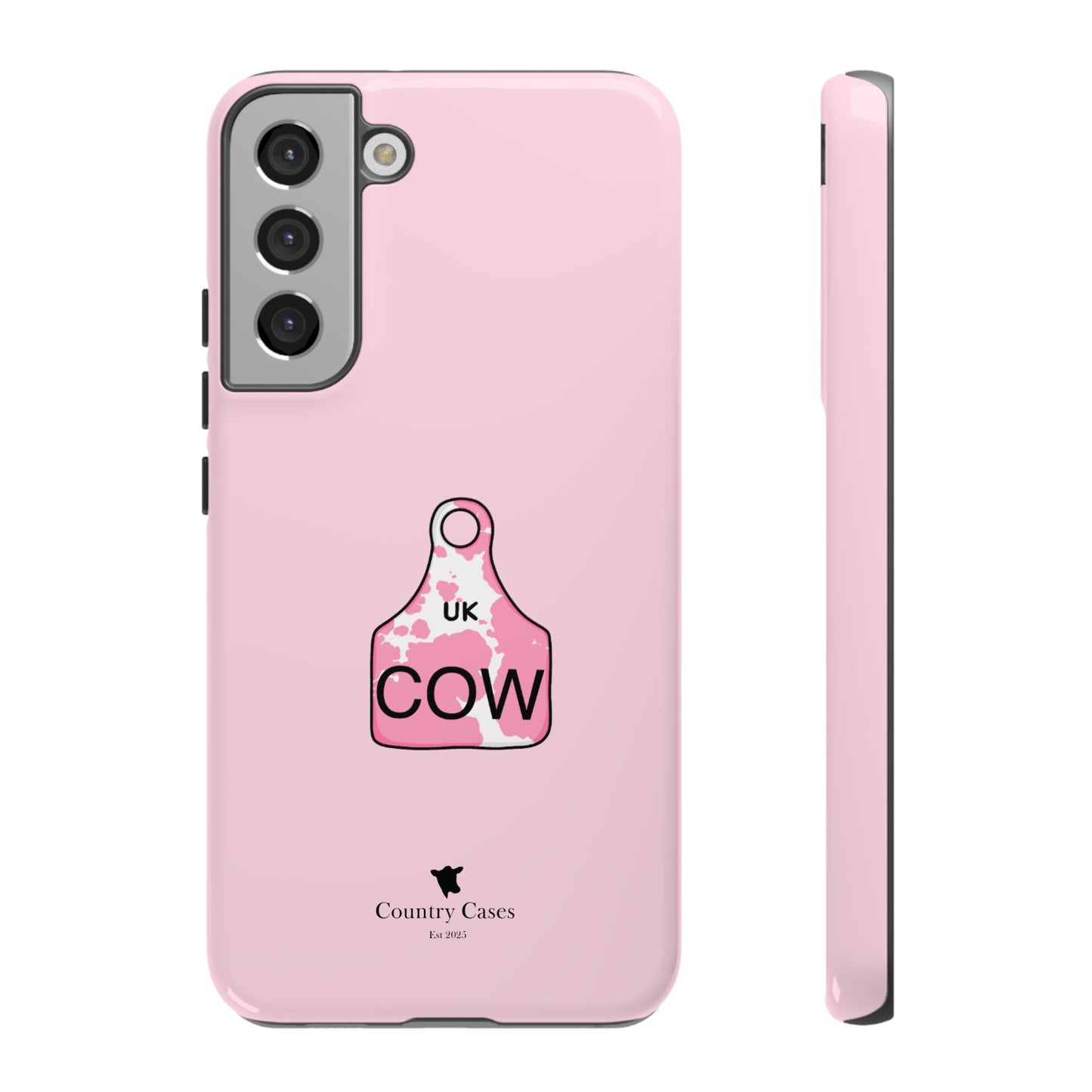 Android pink ear tag case