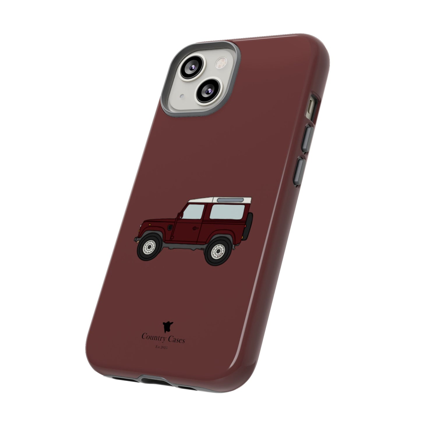 Berry red landy case