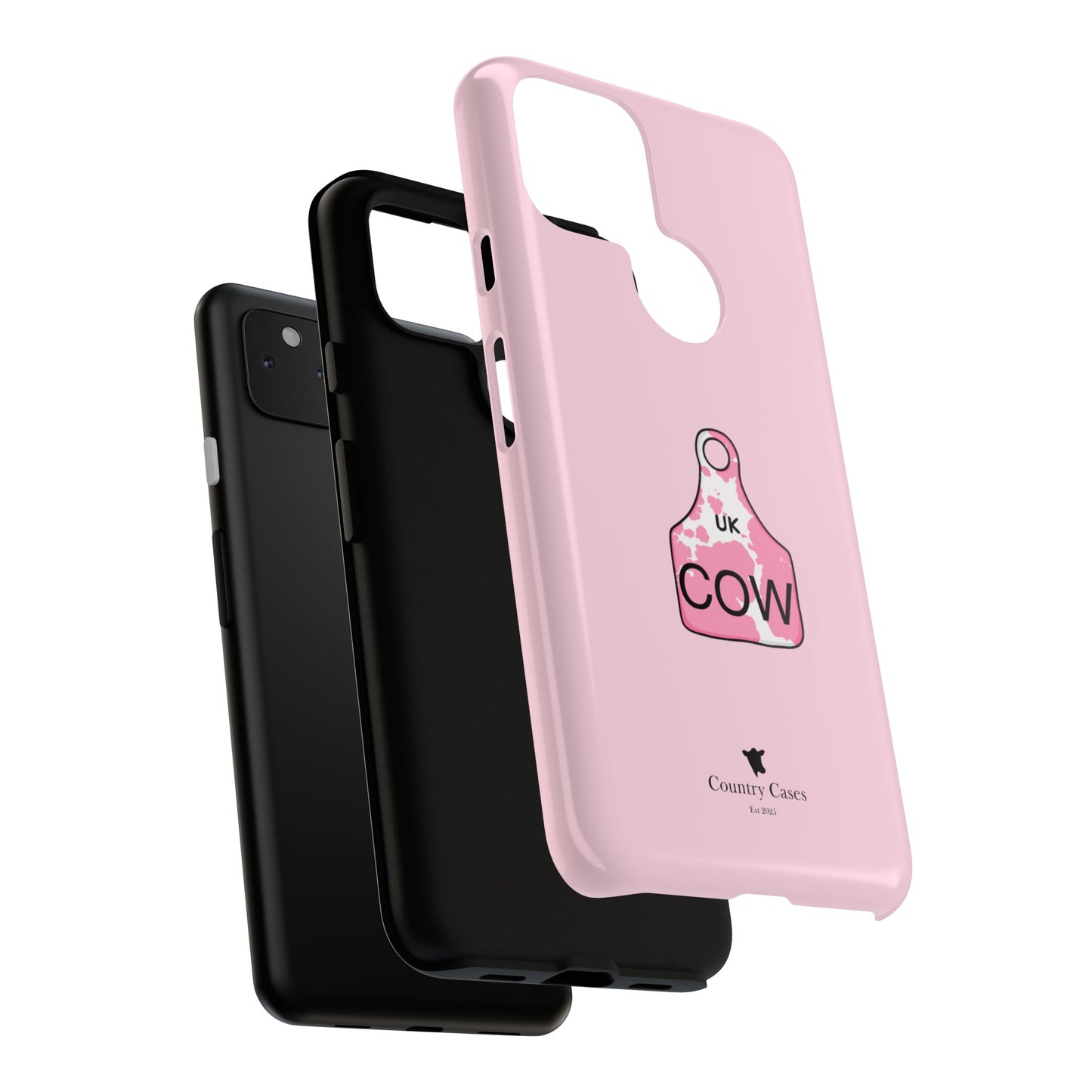 Android pink ear tag case