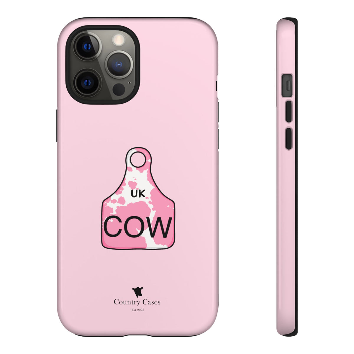 Pink Ear Tag Case