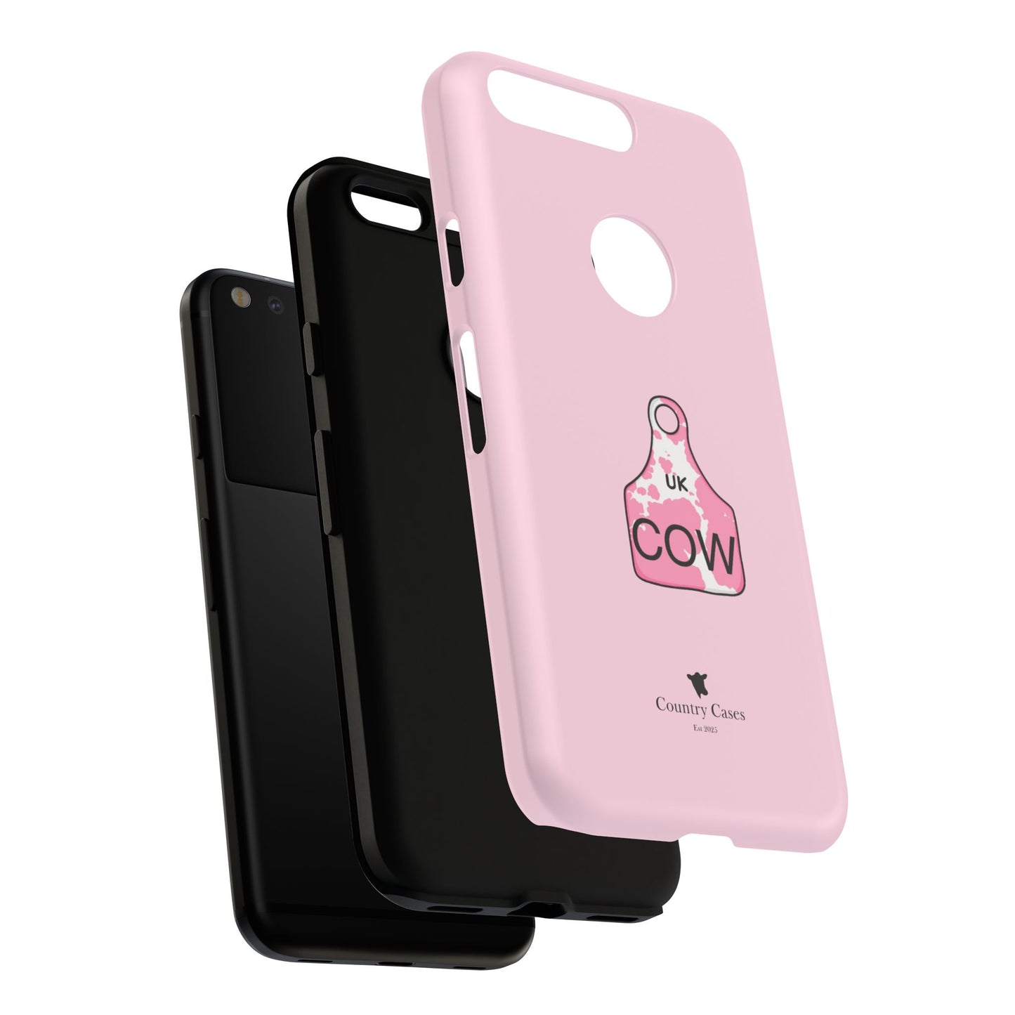 Android pink ear tag case