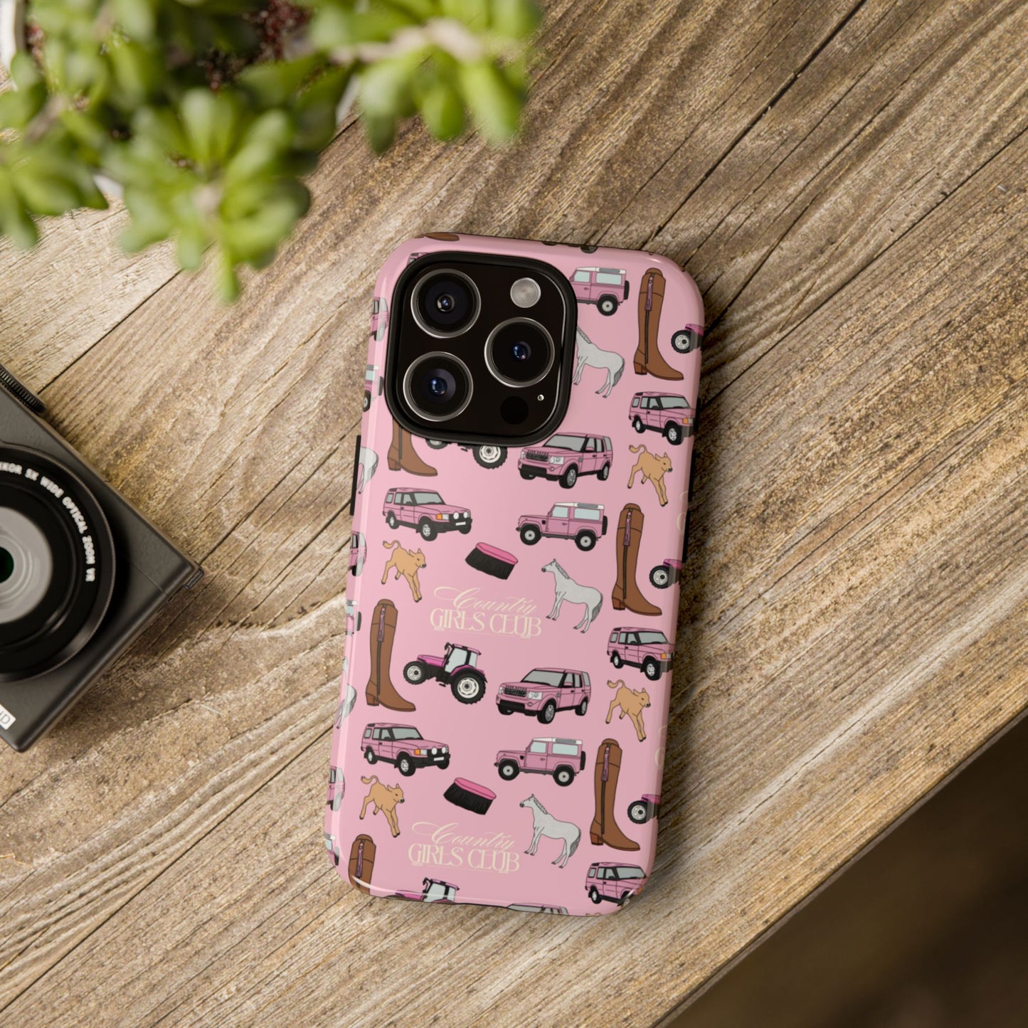 Pink Country Girls Club Case