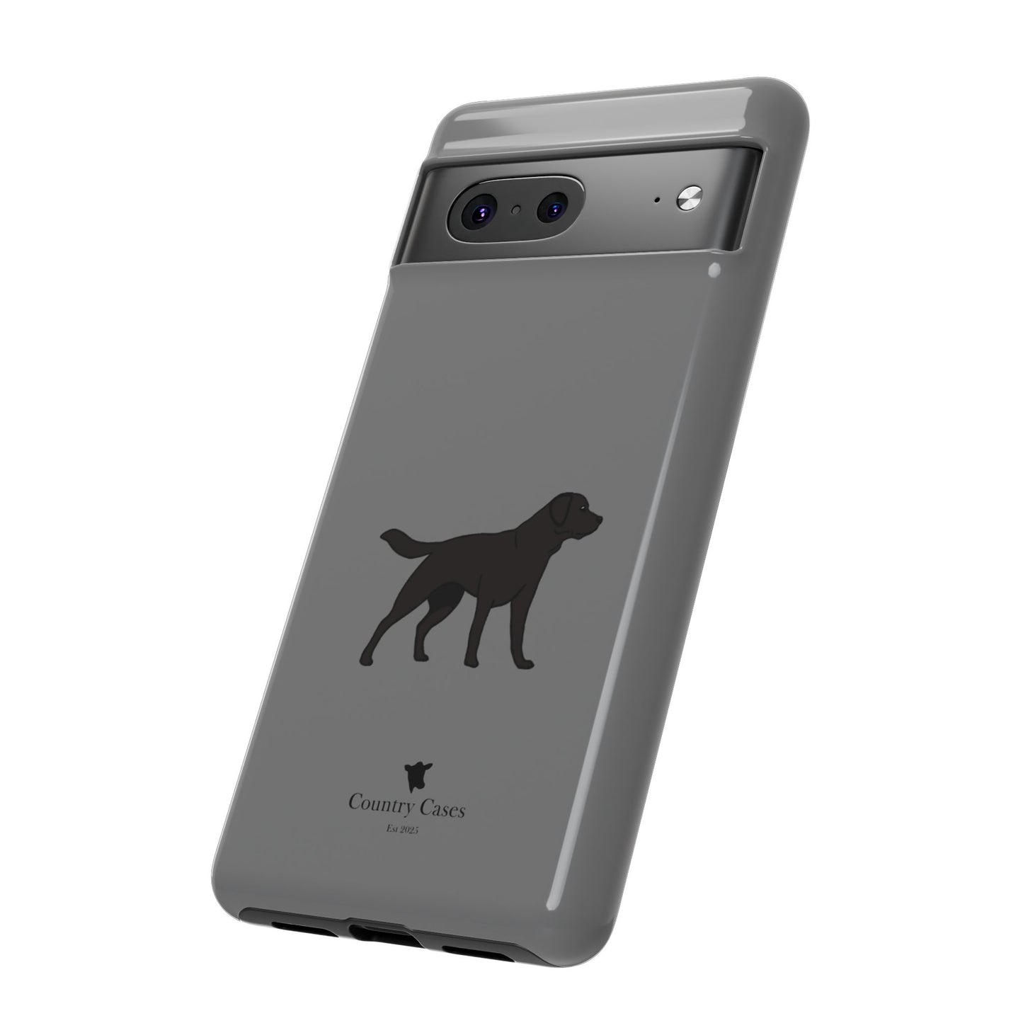 Android black Labrador case