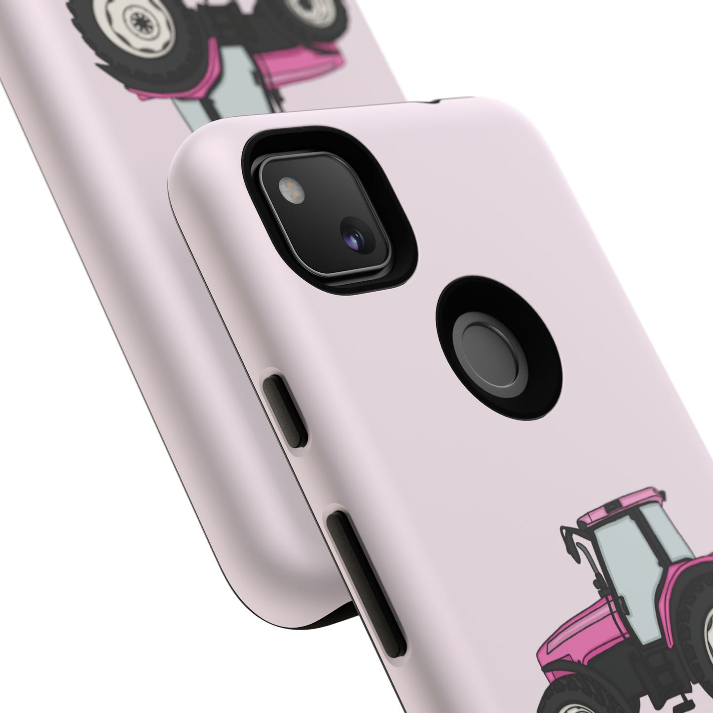 Android pink tractor case