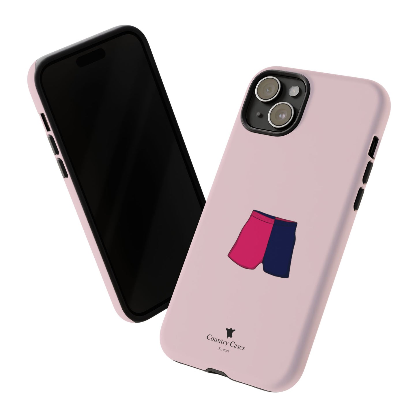 Two toned short phone case