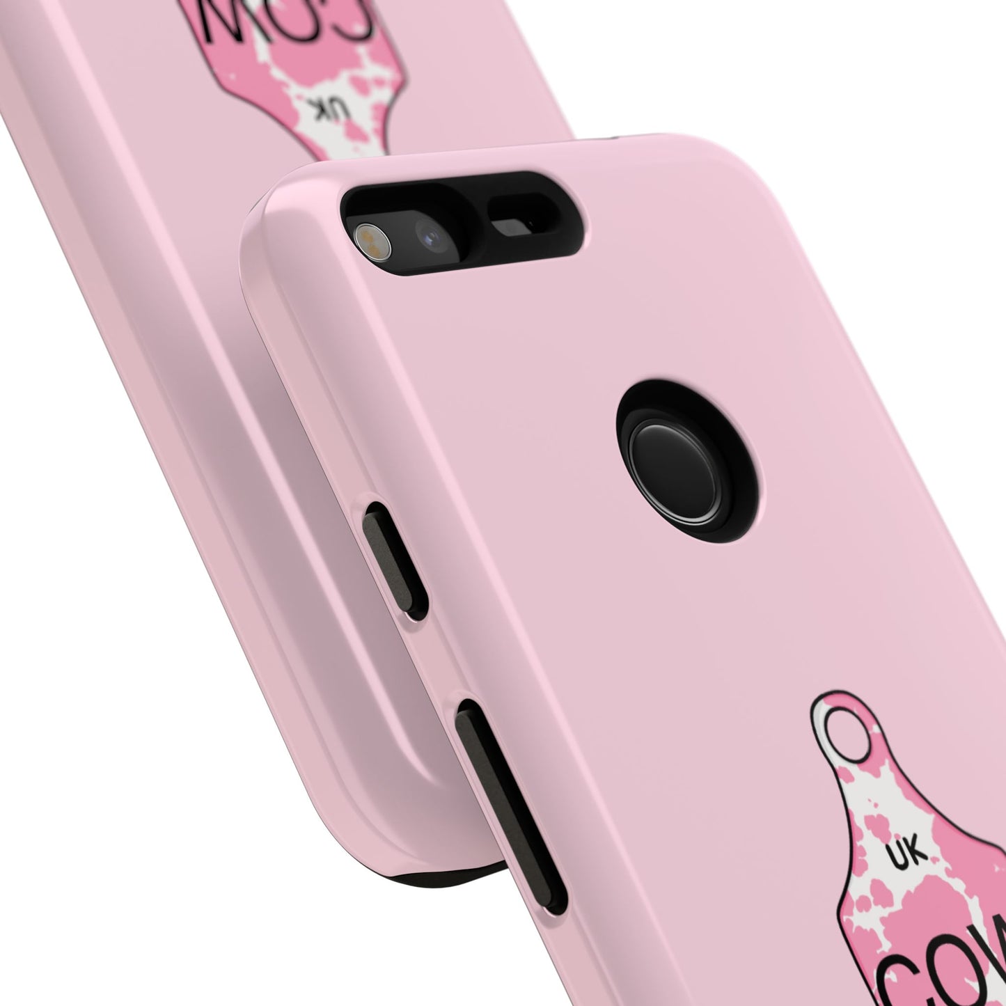 Android pink ear tag case