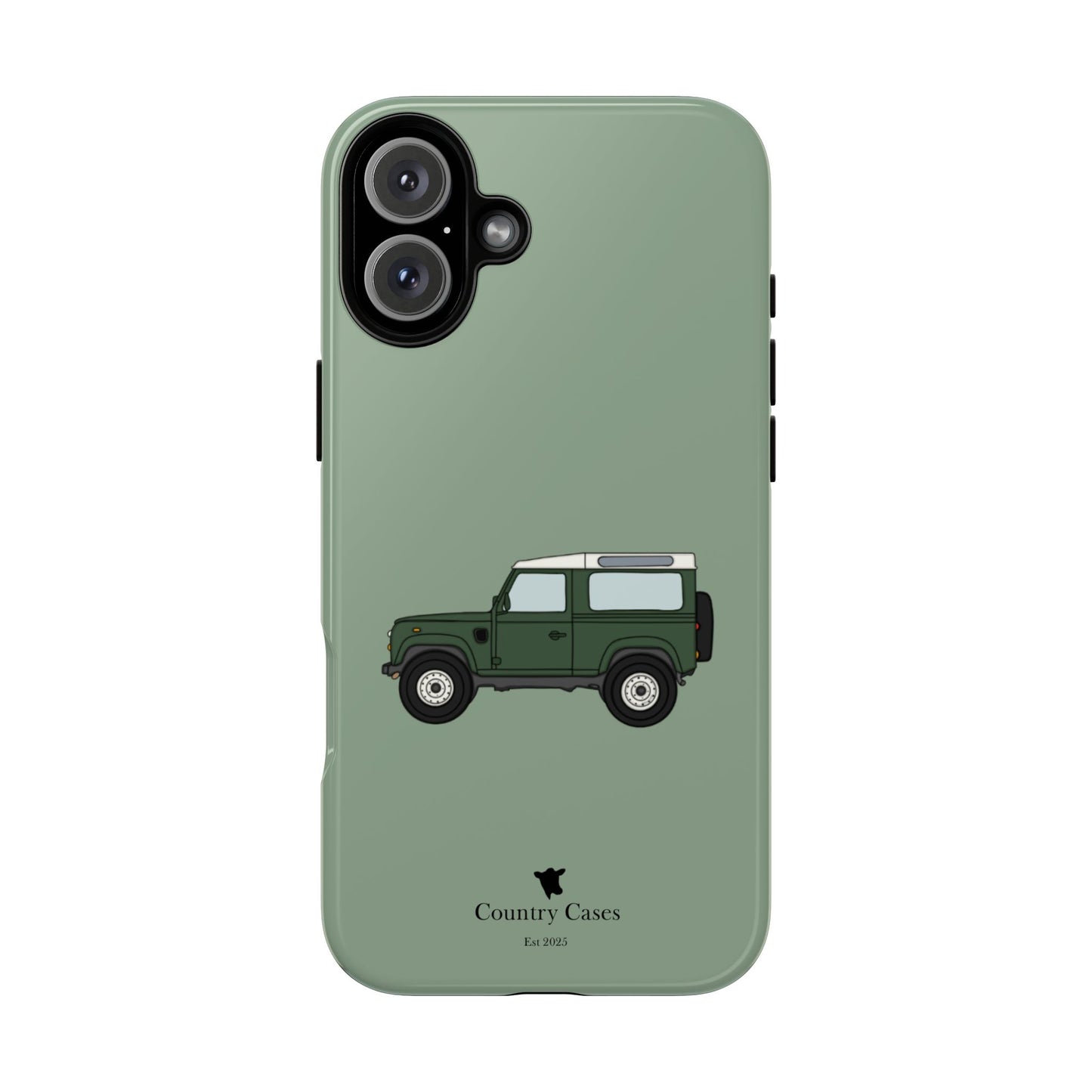 Green landy phone case