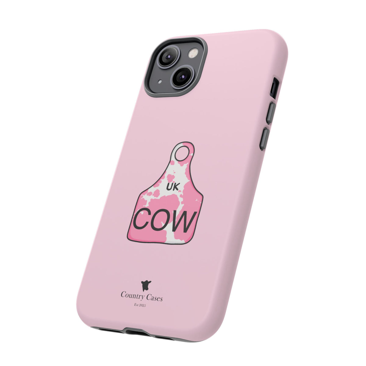 Pink Ear Tag Case