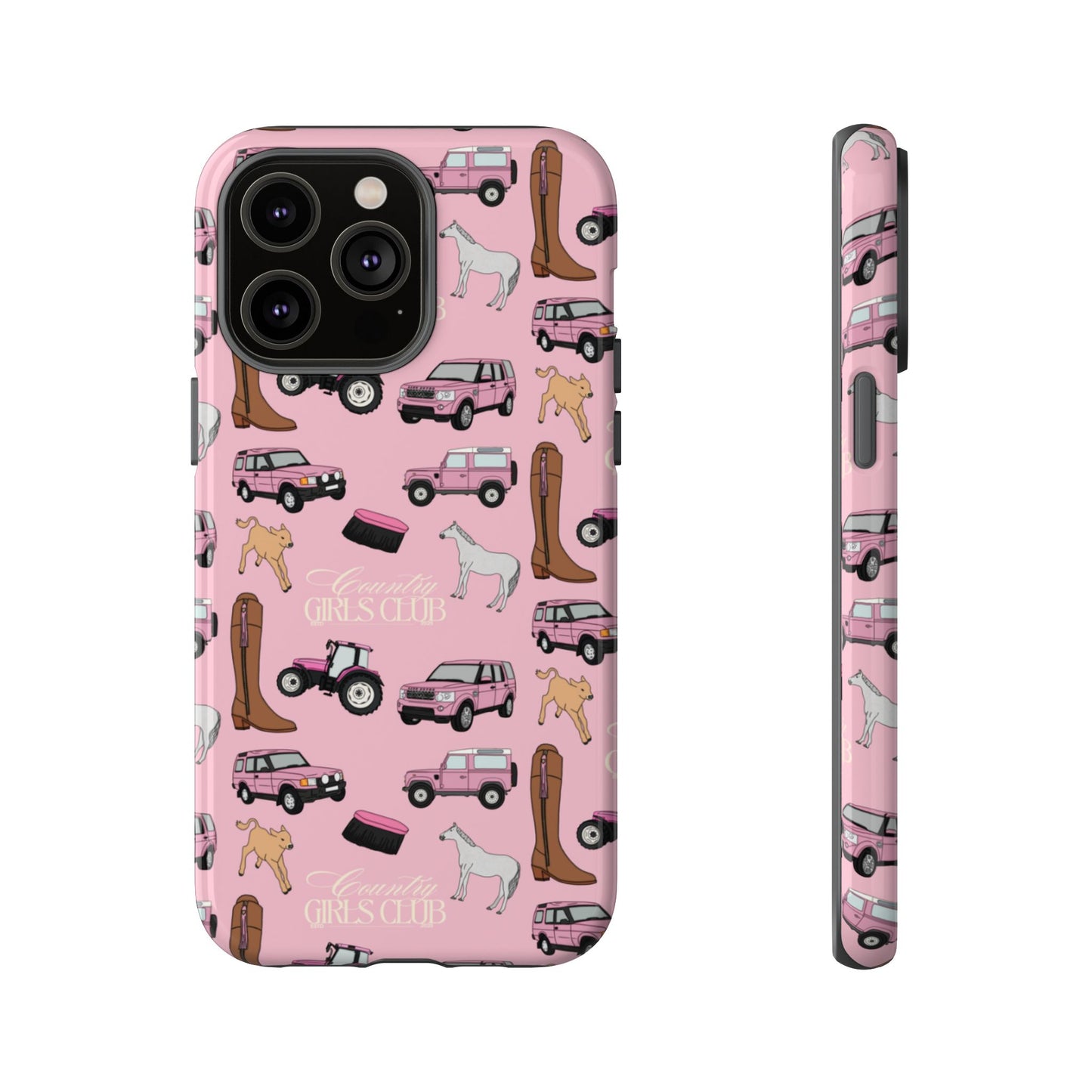 Pink Country Girls Club Case