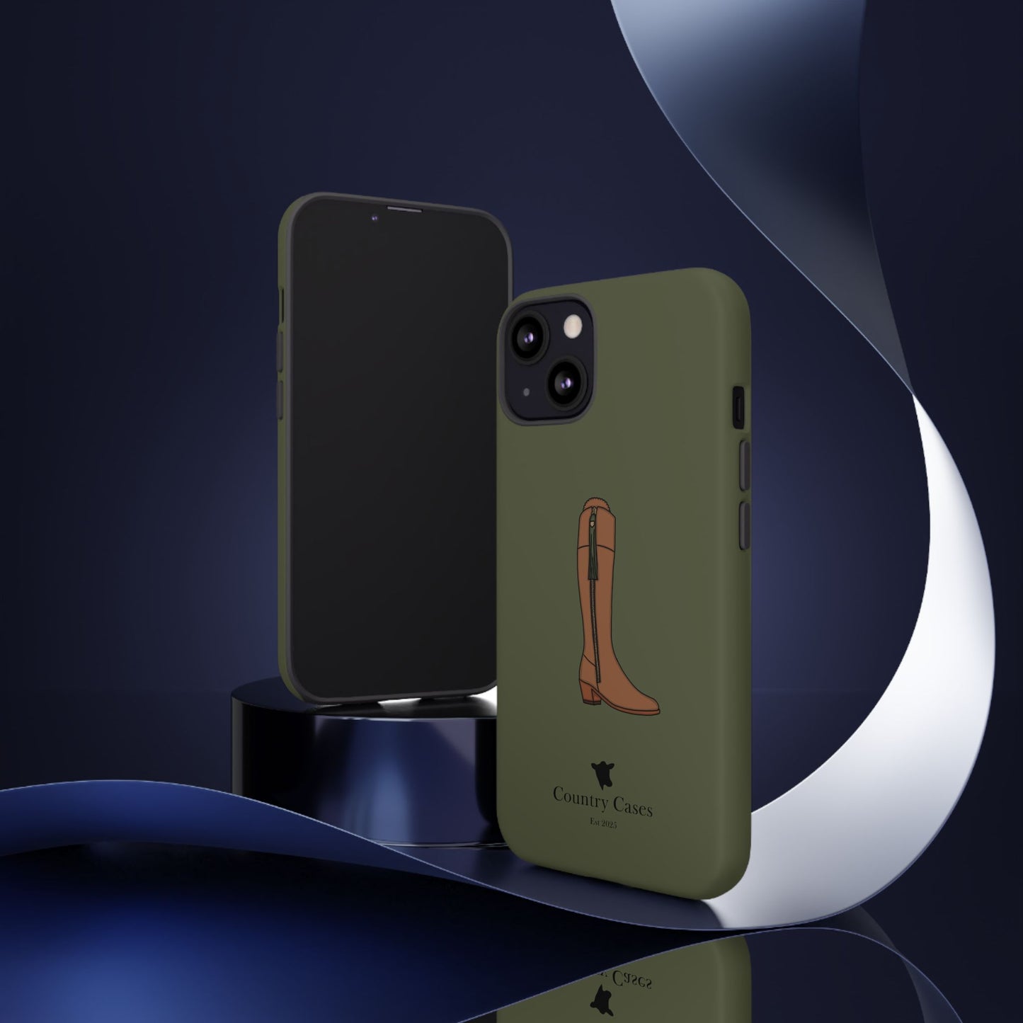 Green country boot case