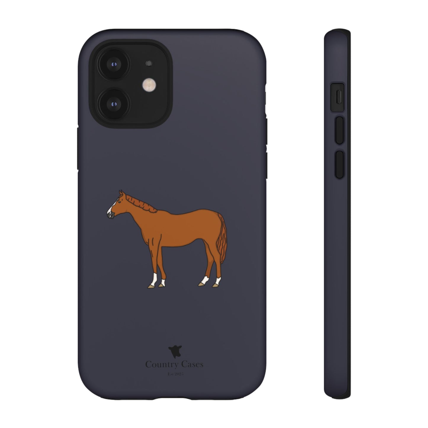 Chestnut horse case