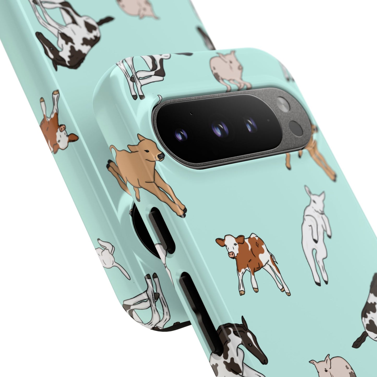 Android farmyard Freinds Blue Case