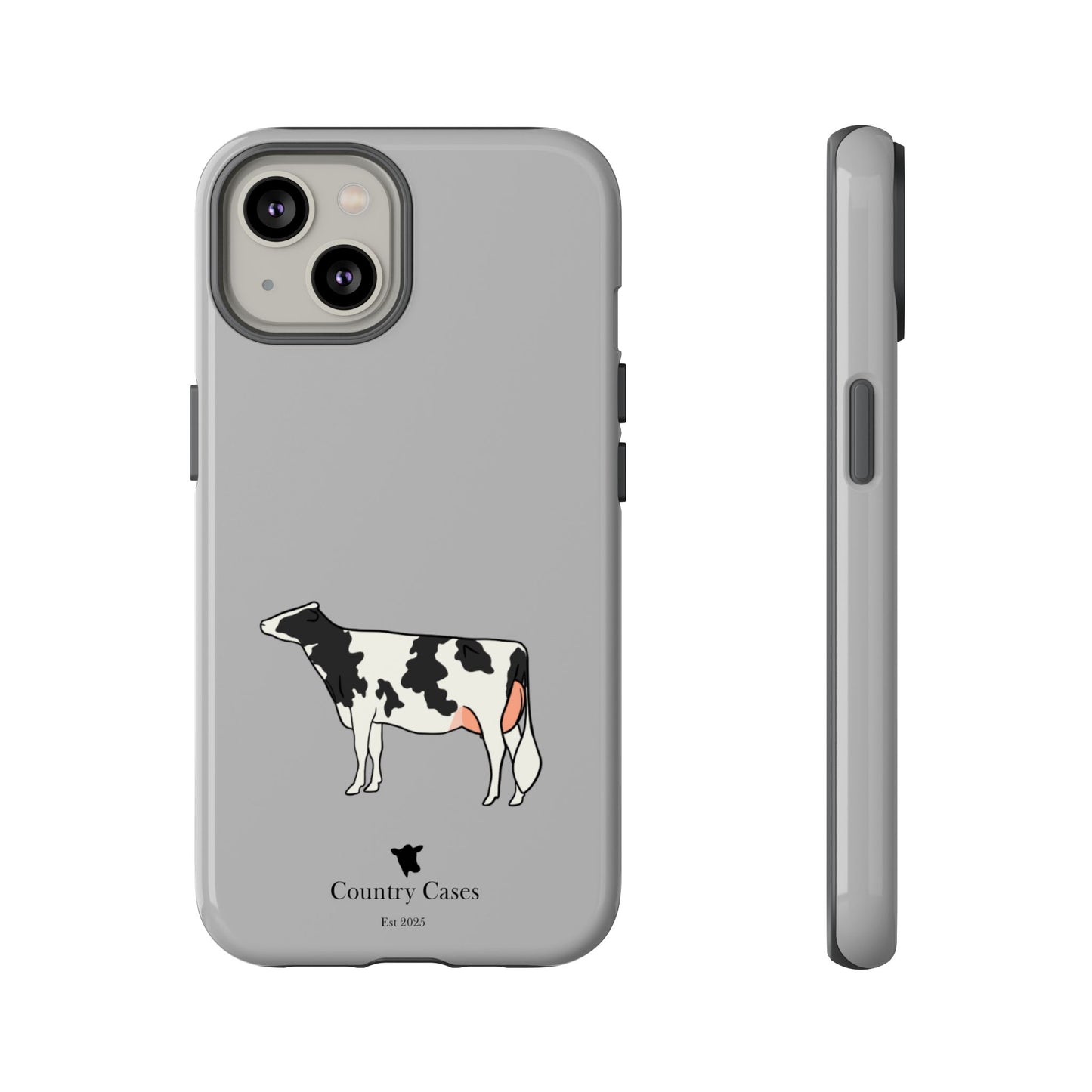 Black and white Holstein case