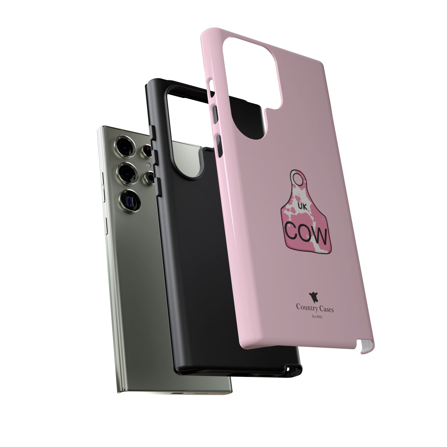 Android pink ear tag case