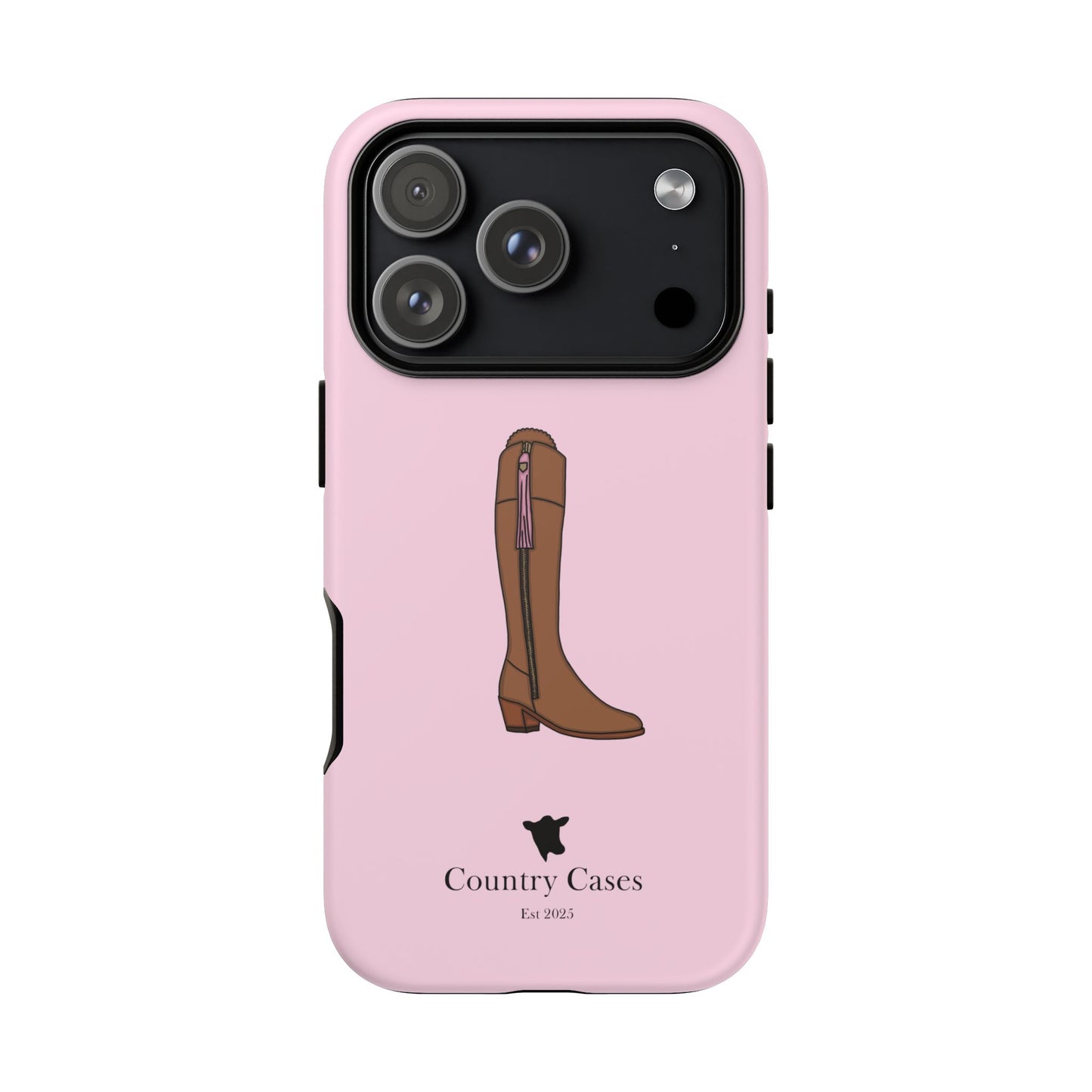 Pink Boot Case