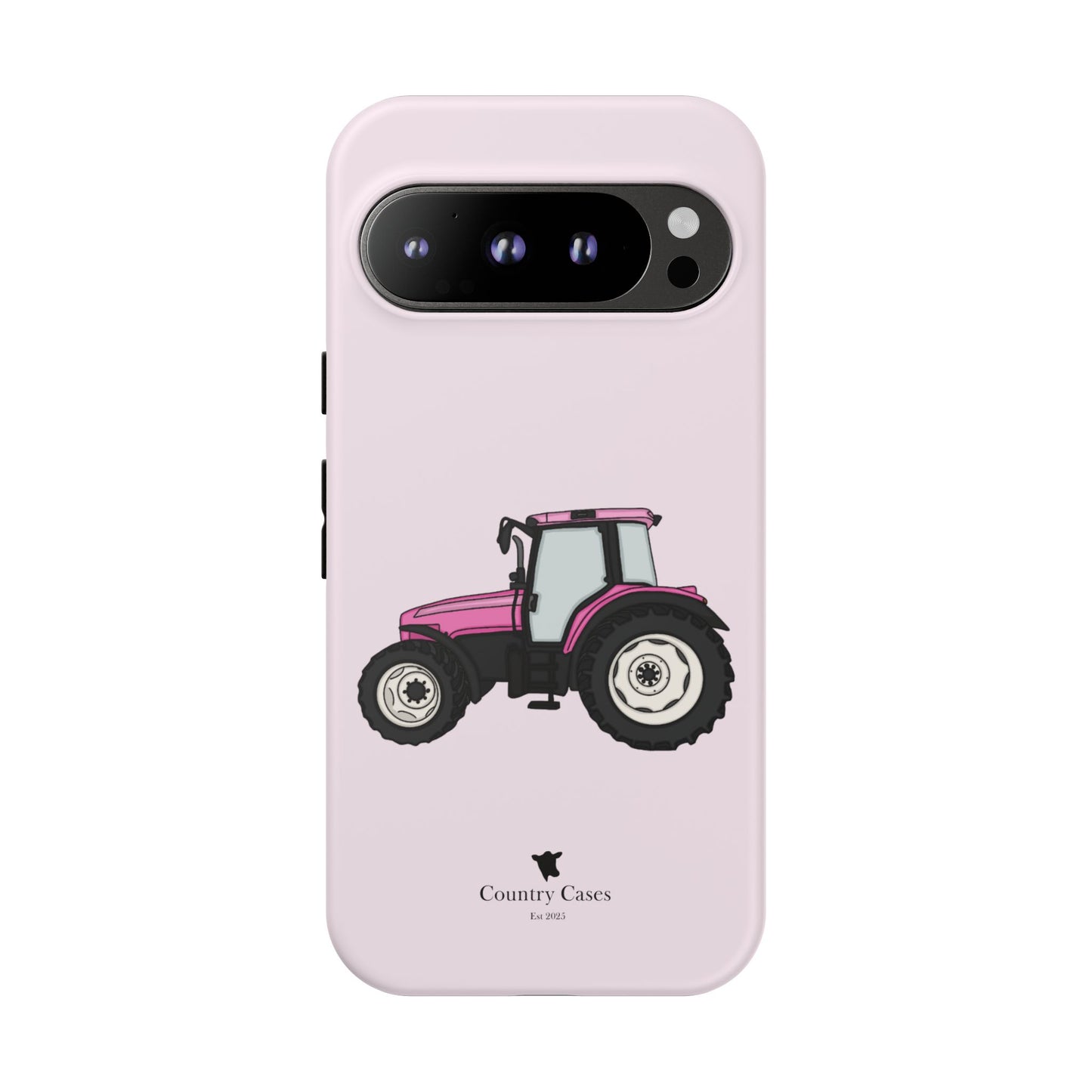 Android pink tractor case
