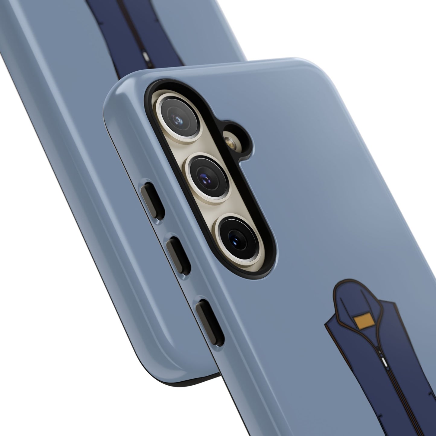 Android blue waistcoat case