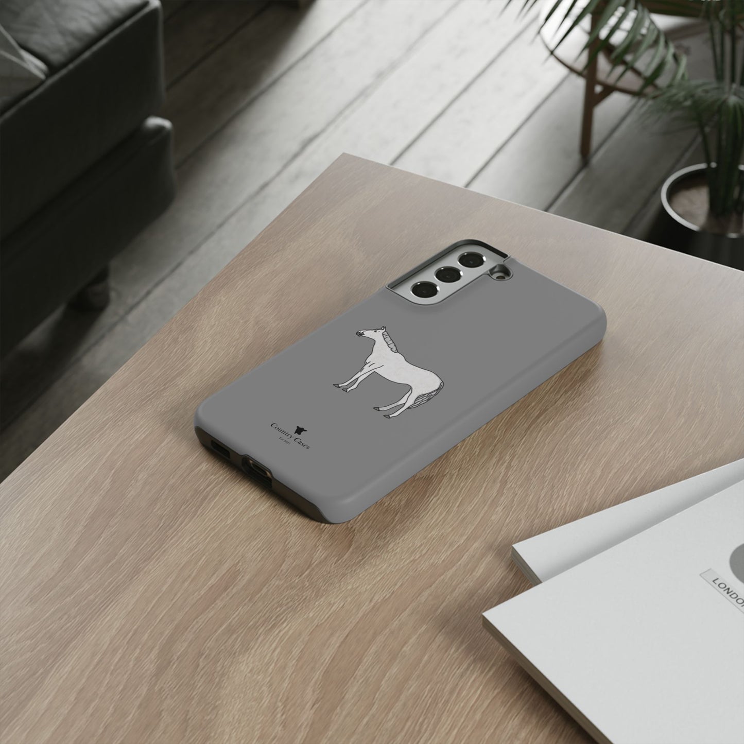 Android grey horse case