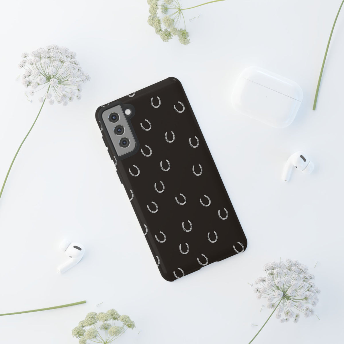 Android Wood Horse Shoe Cases