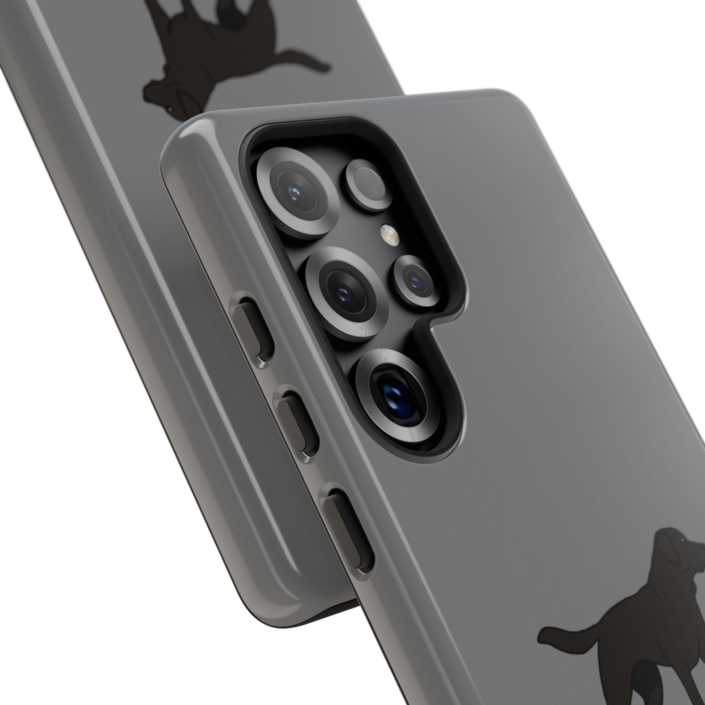 Android black Labrador case