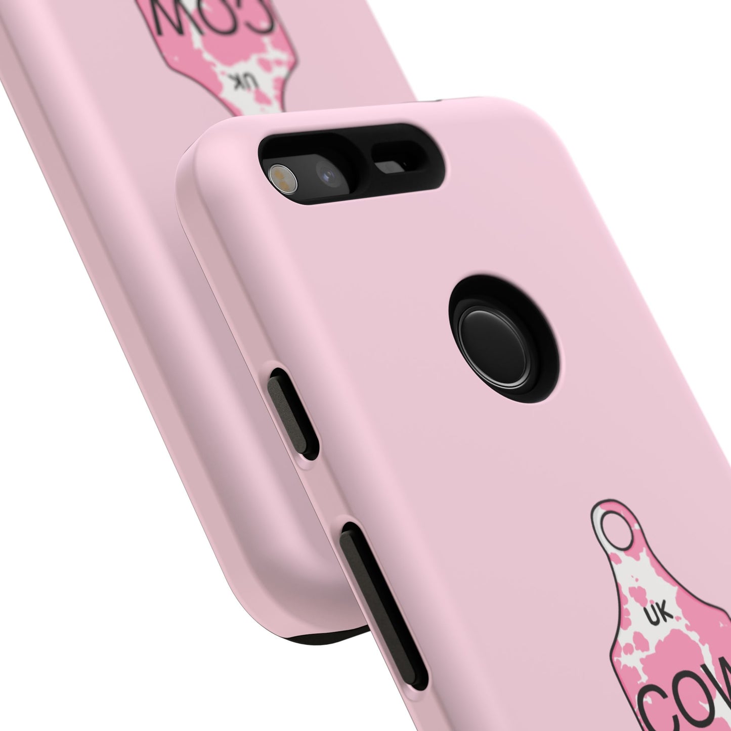 Android pink ear tag case