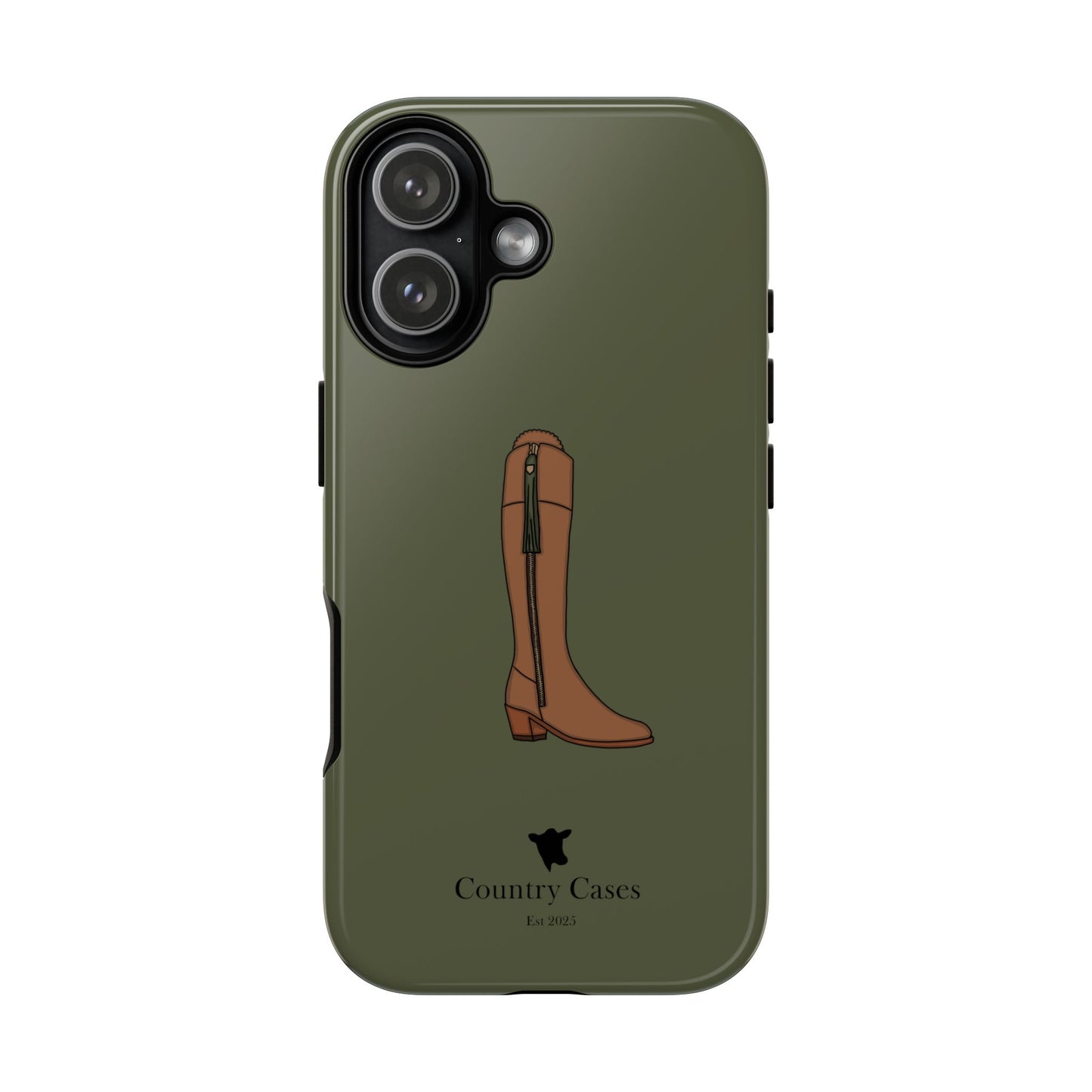 Green country boot case