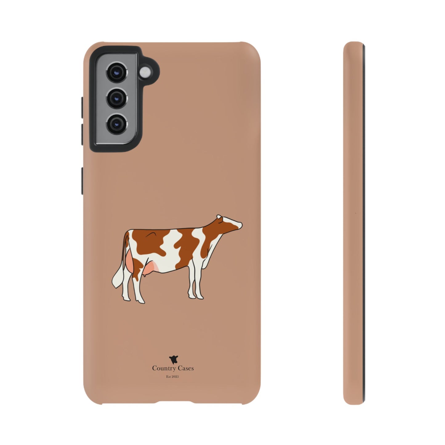 Android red and white Holstein case