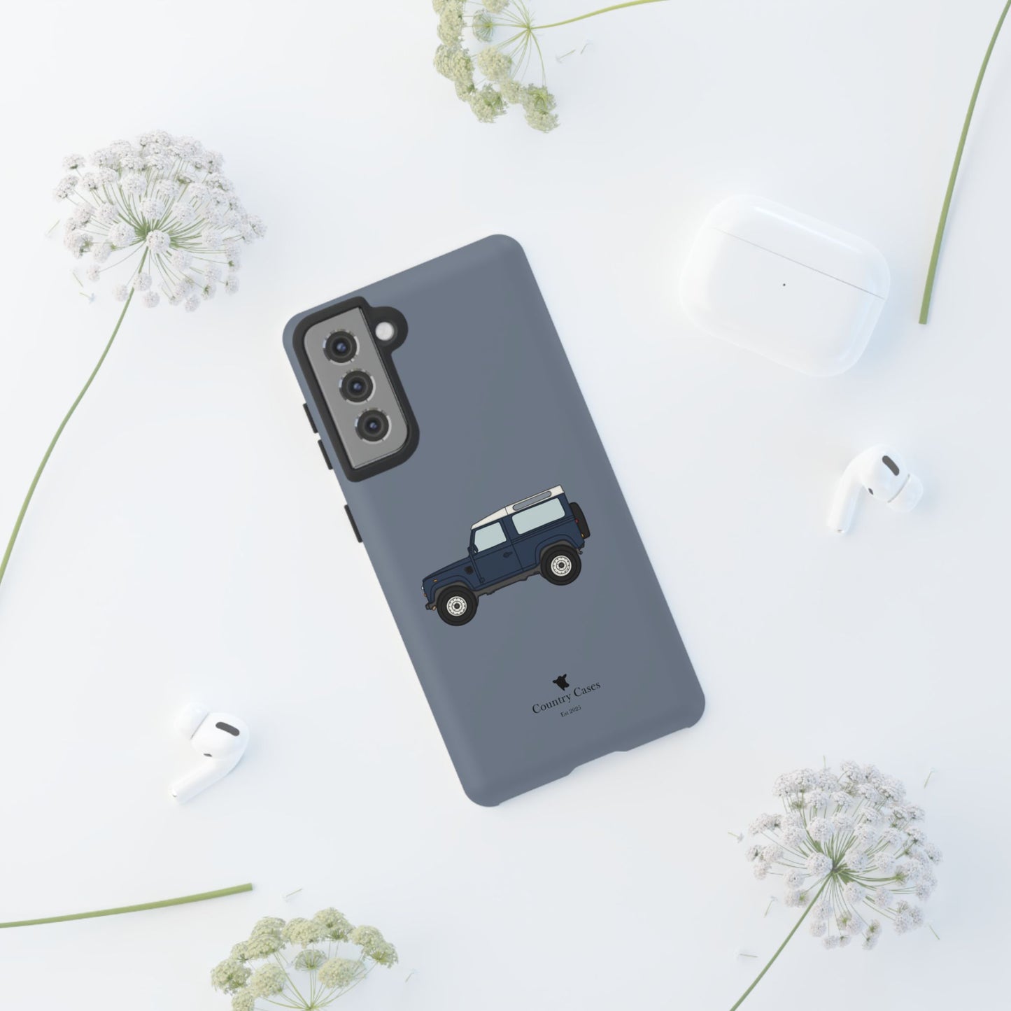 Android blue landy phone case