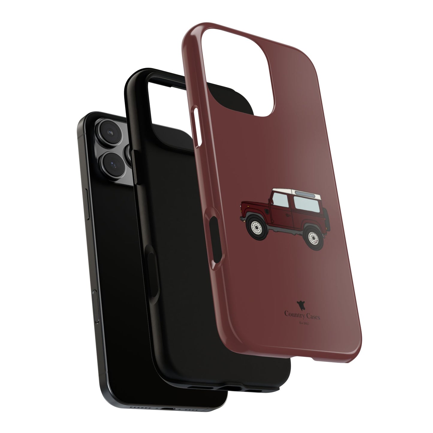 Berry red landy case