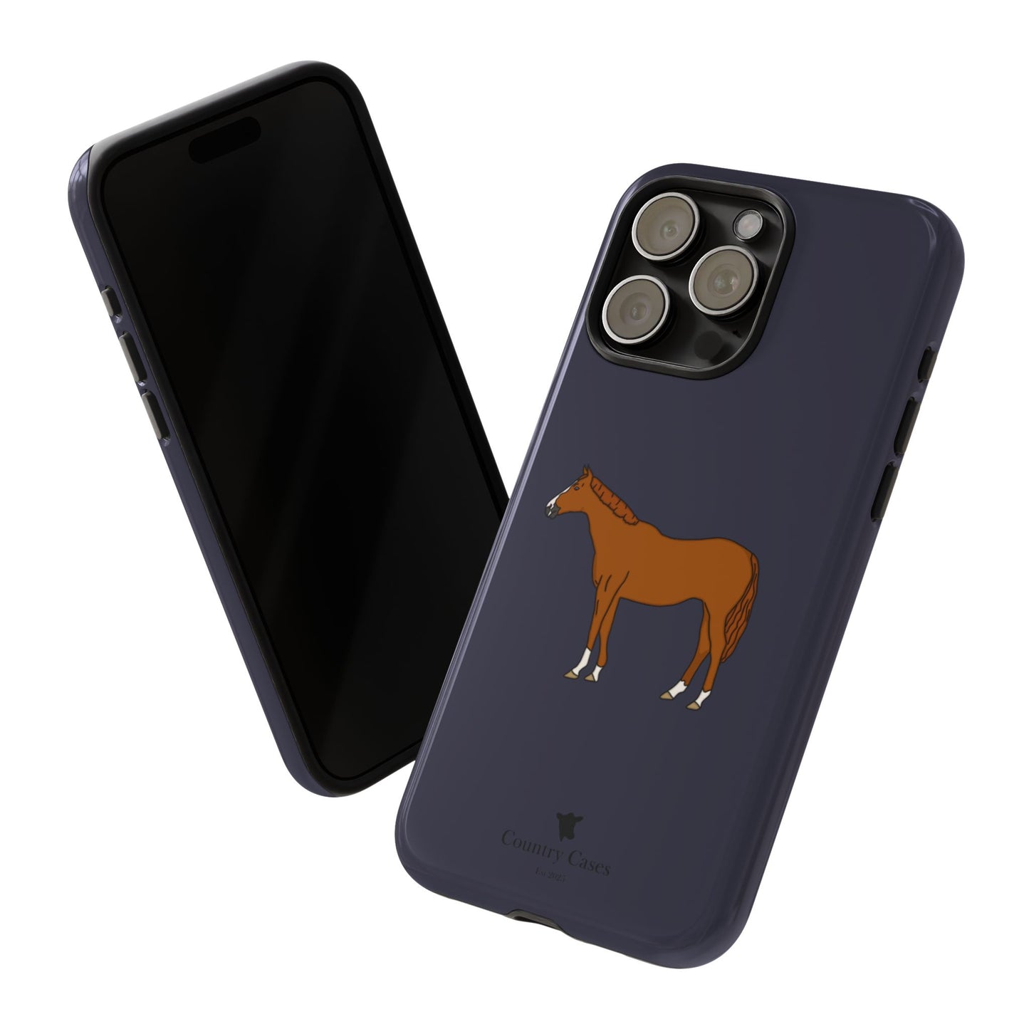 Chestnut horse case