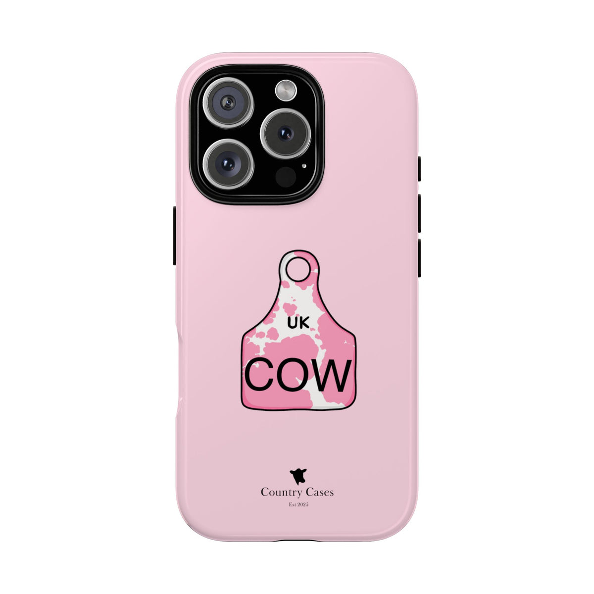 Pink Ear Tag Case