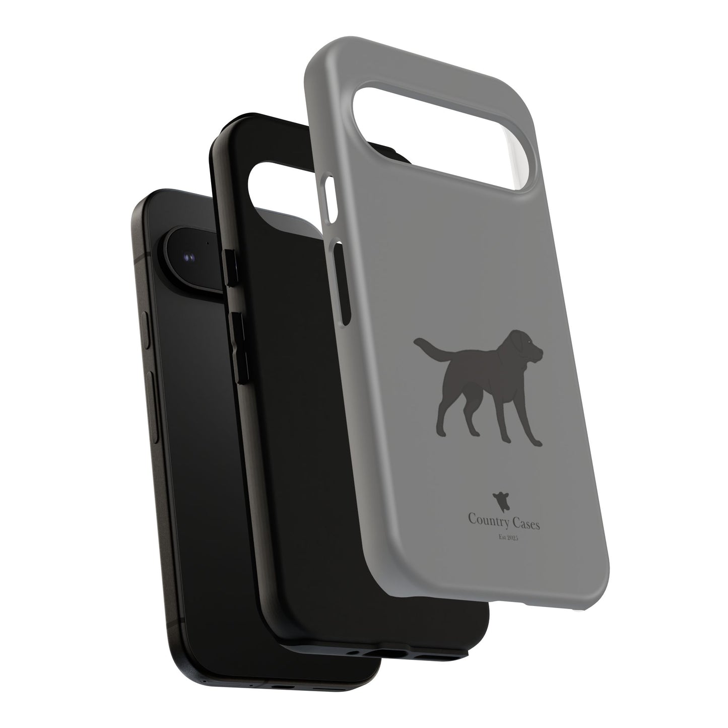 Android black Labrador case